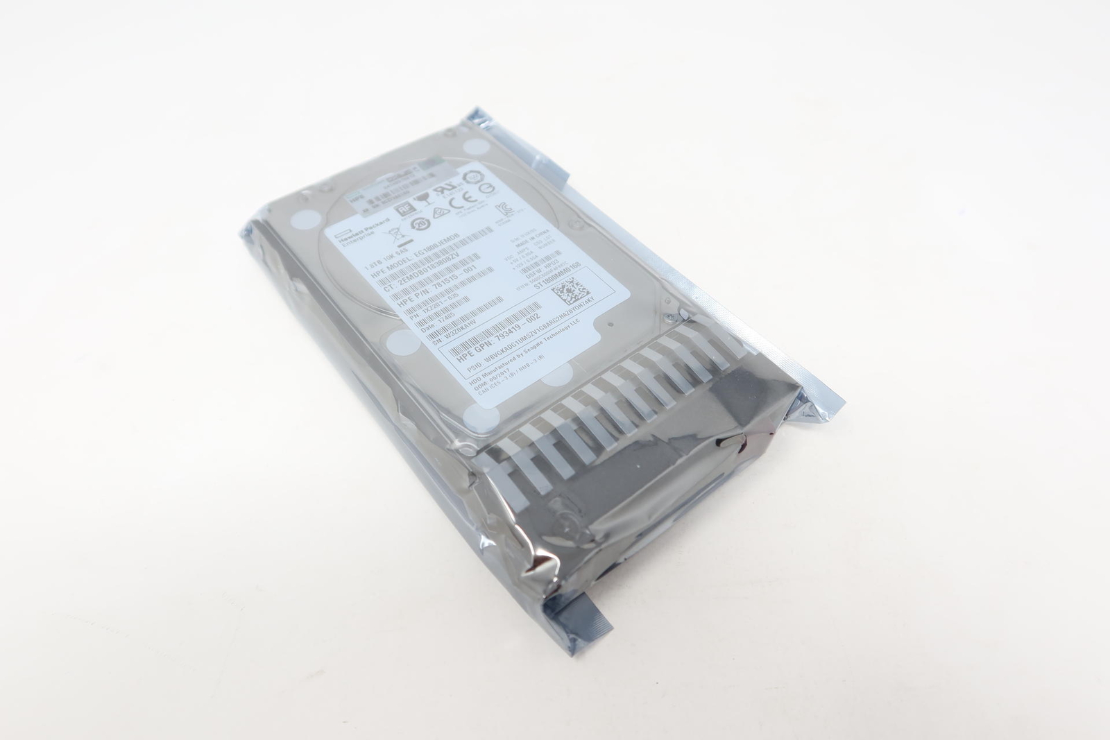 J9F49A HPE MSA 1.8TB 12G SAS 10K SFF 2.5" DP 512e ENT HDD 787649-001