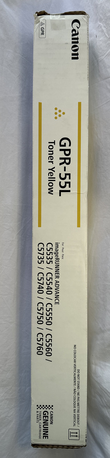 Canon GPR-55 Yellow Standard Yield Toner Cartridge (CNM0487C003AA) NEW