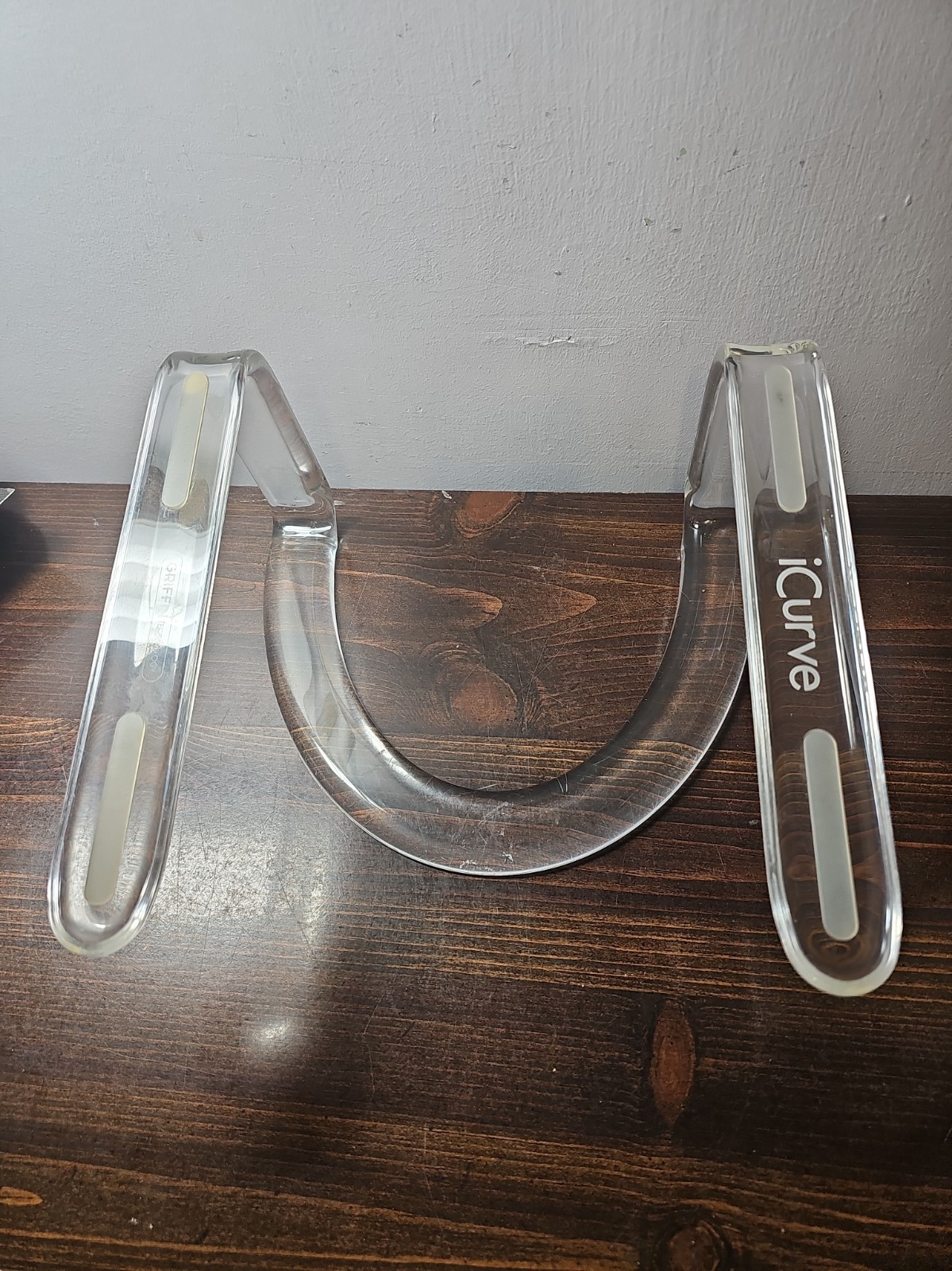 iCurve Invisible Laptop or Apple MacBook Stand Griffin Technology Clear 1 Piece