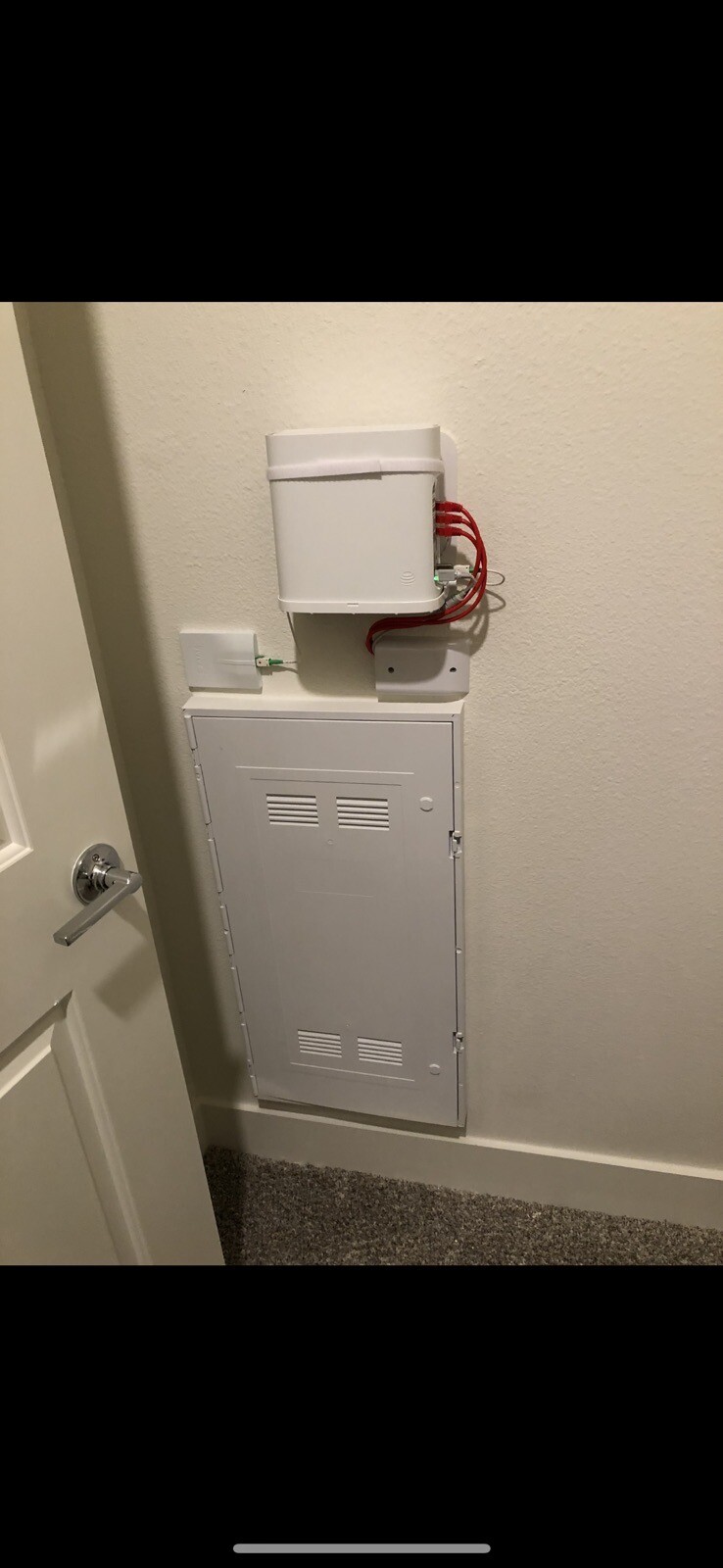 BGW 320 Wall Mount Wall-mounting Solution For Multiple AT&T Modem Router Bracket
