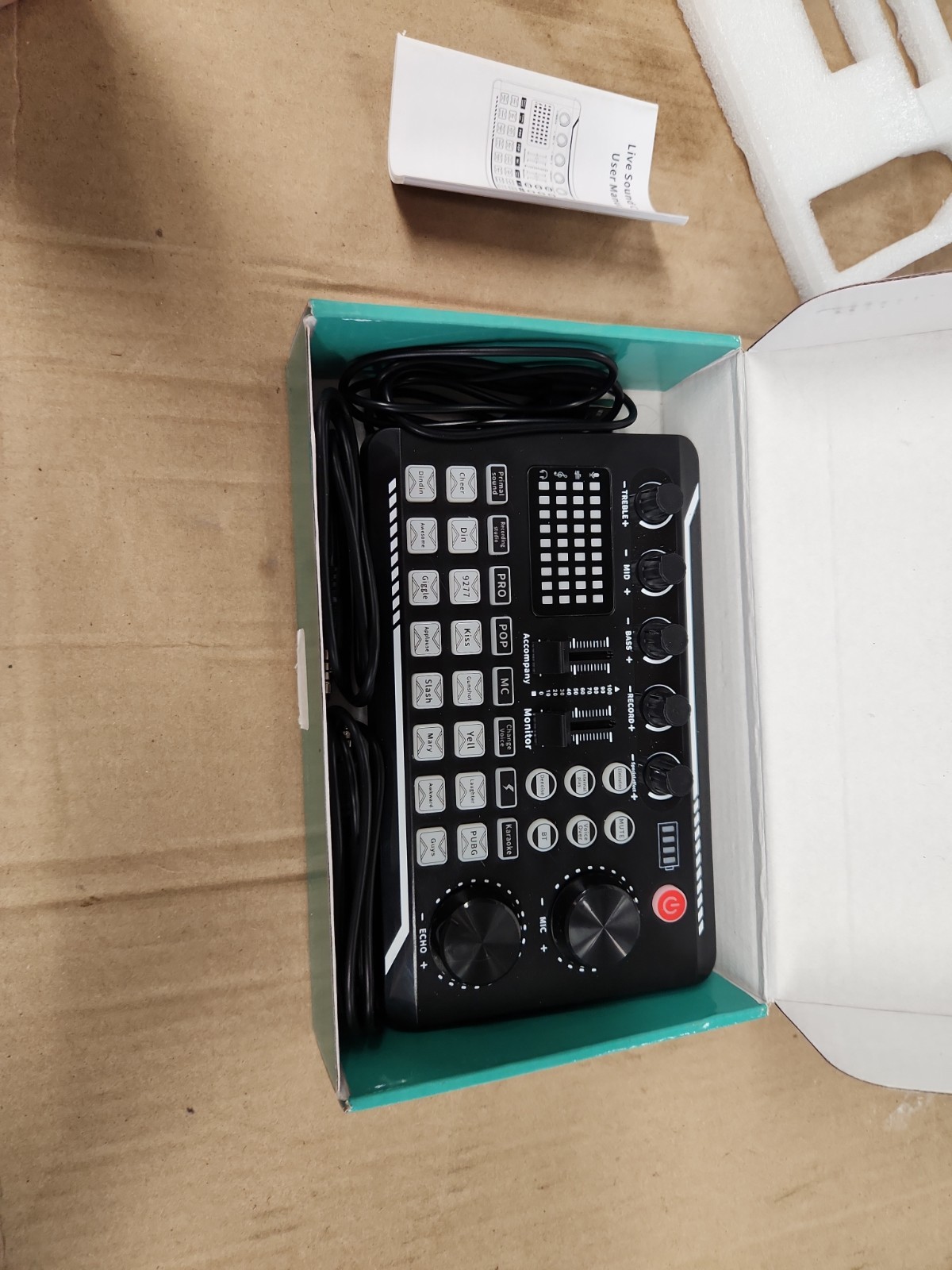 Unbranded Live Sound Card  New In Open Box