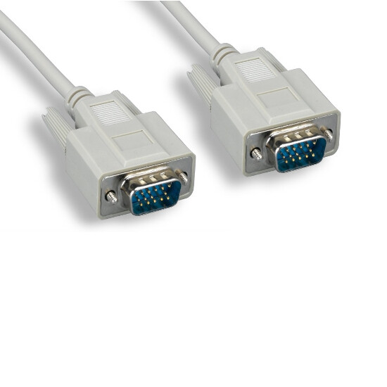 KNTK 3ft HD15 14 Pin Video Cable Male to Male Cord for Monitor Legacy Equipment