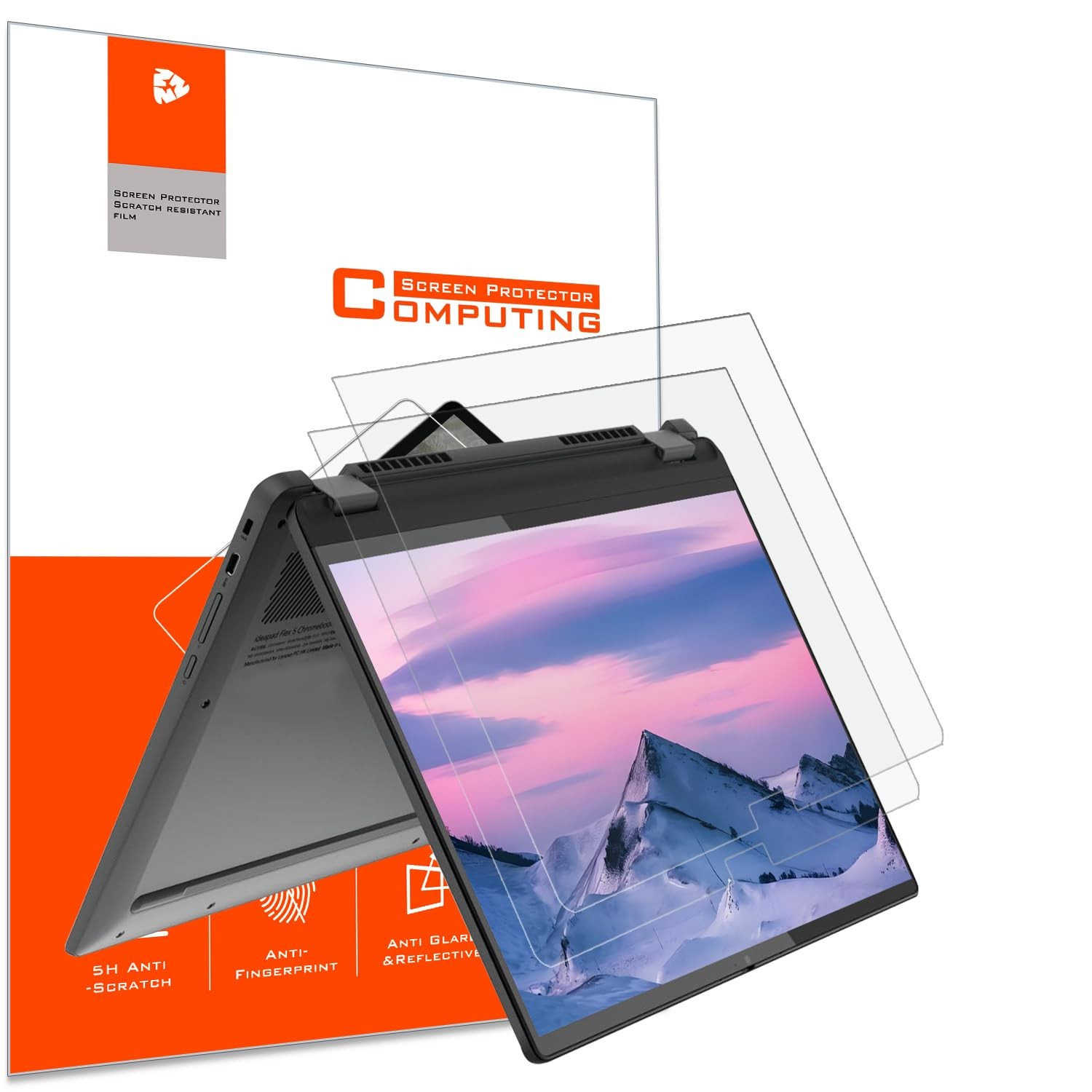 YINOVEEN 2 Pack Screen Protector for Lenovo 14'' | IdeaPad Flex 5i Chromebook...