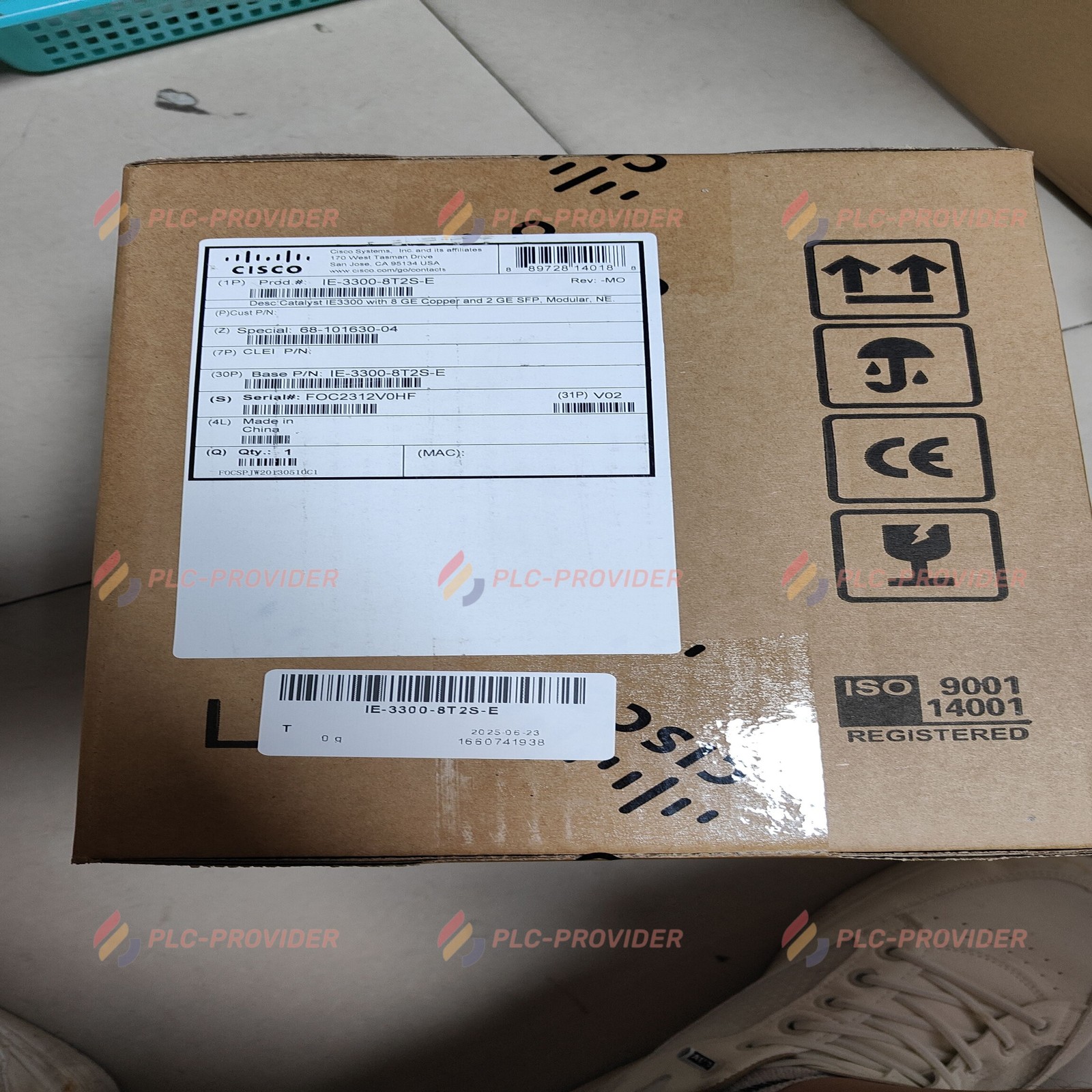 New Original IE-3300-8T2S-E Cisco Fast Ship with Warranty