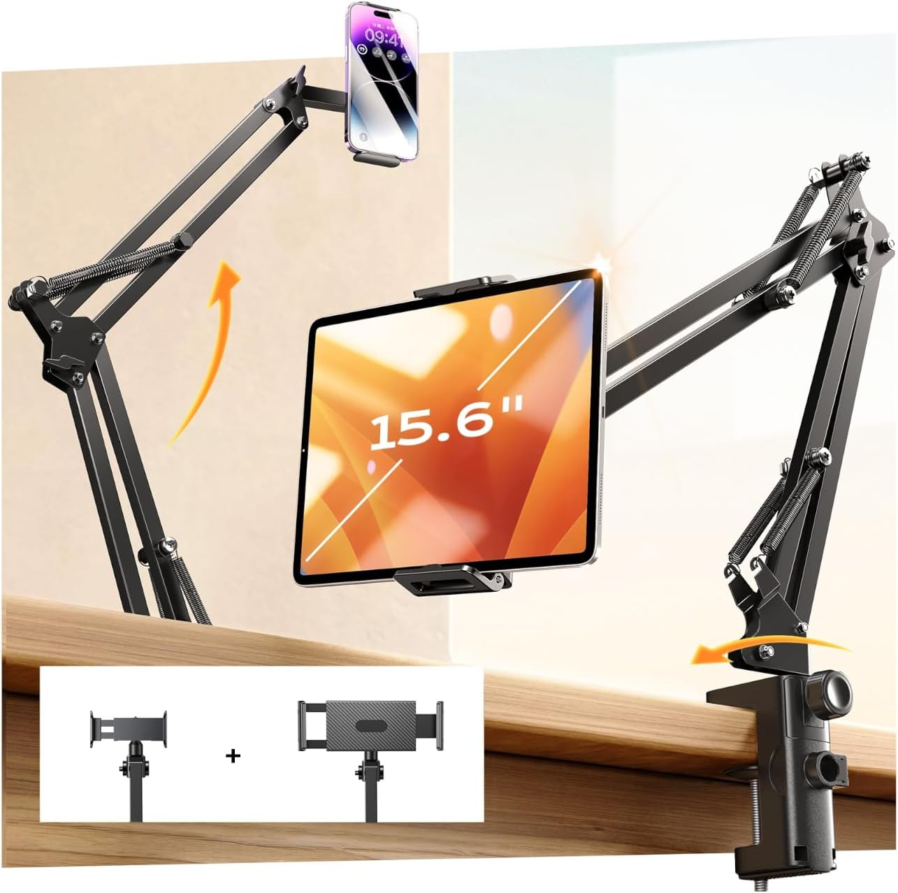 Tablet Stand Ipad Holder Desk Mount, Kindle Accessories Tablet Holder
