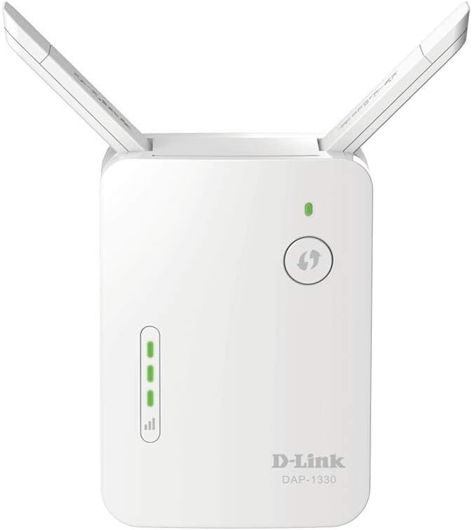 D-Link Wifi Extender N300 Range Wall Signal Booster - DAP-1330