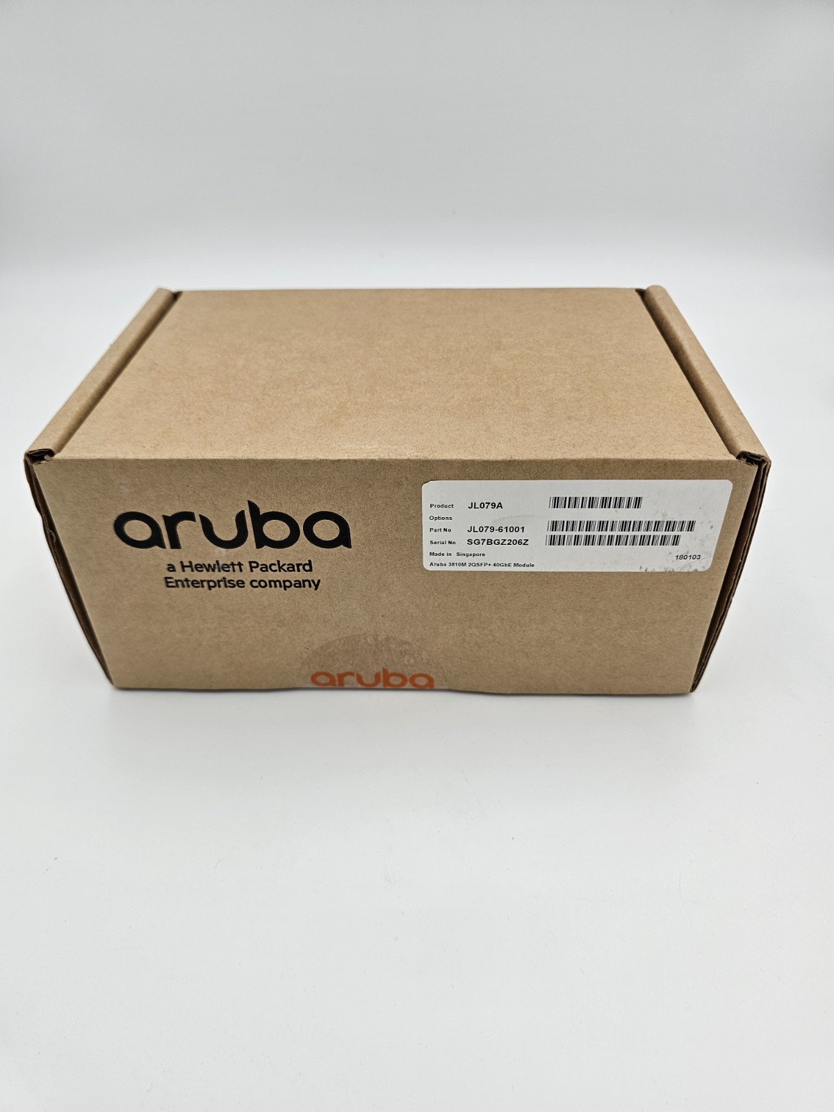 HPE JL079A  Aruba Networking 3810M 2QSFP+ 40GbE Module JL079-61001