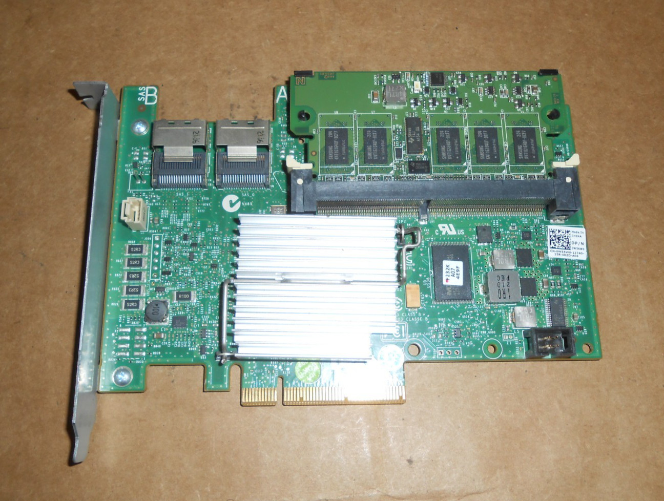 DELL PERC H700 512MB RAID CONTROLLER for POWEREDGE R610 R710 R810 R910 0W56W0