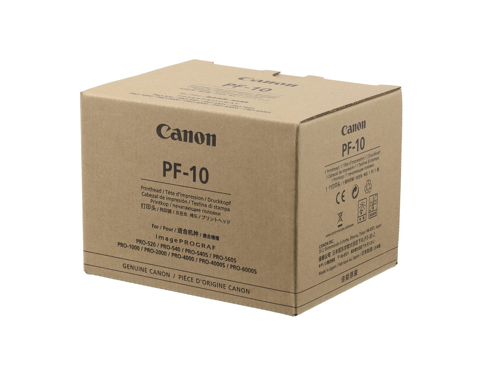 Printhead Genuine Canon PF-10 for imagePROGRAF PRO series 0861C001