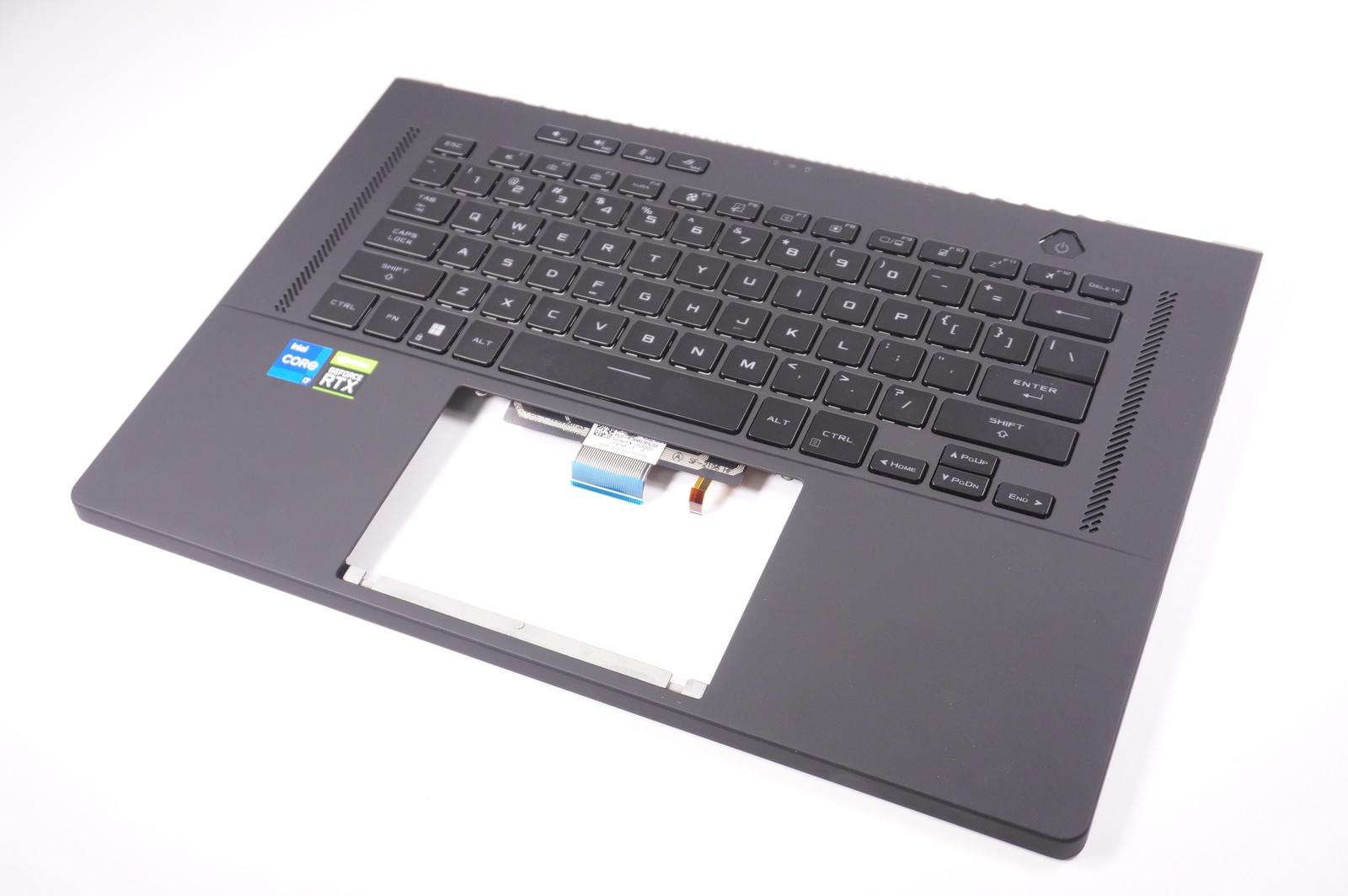 90NR08R1-R31US0 Asus US Palmrest Keyboard Off Black GU603ZW-M16.I93070T