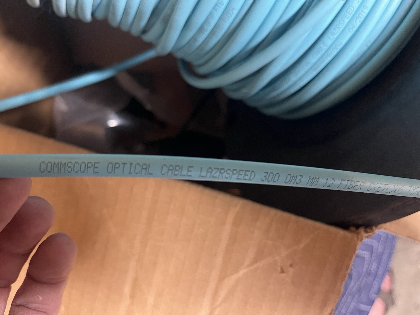 12 Strand Fiber OM3 Laser speed Commscope
