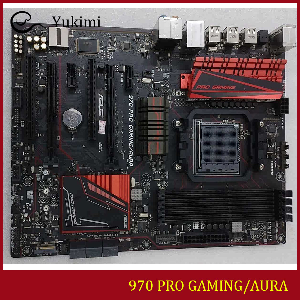 FOR ASUS 970 PRO GAMING/AURA DDR3 AMD AM3 32GB ATX Motherboard