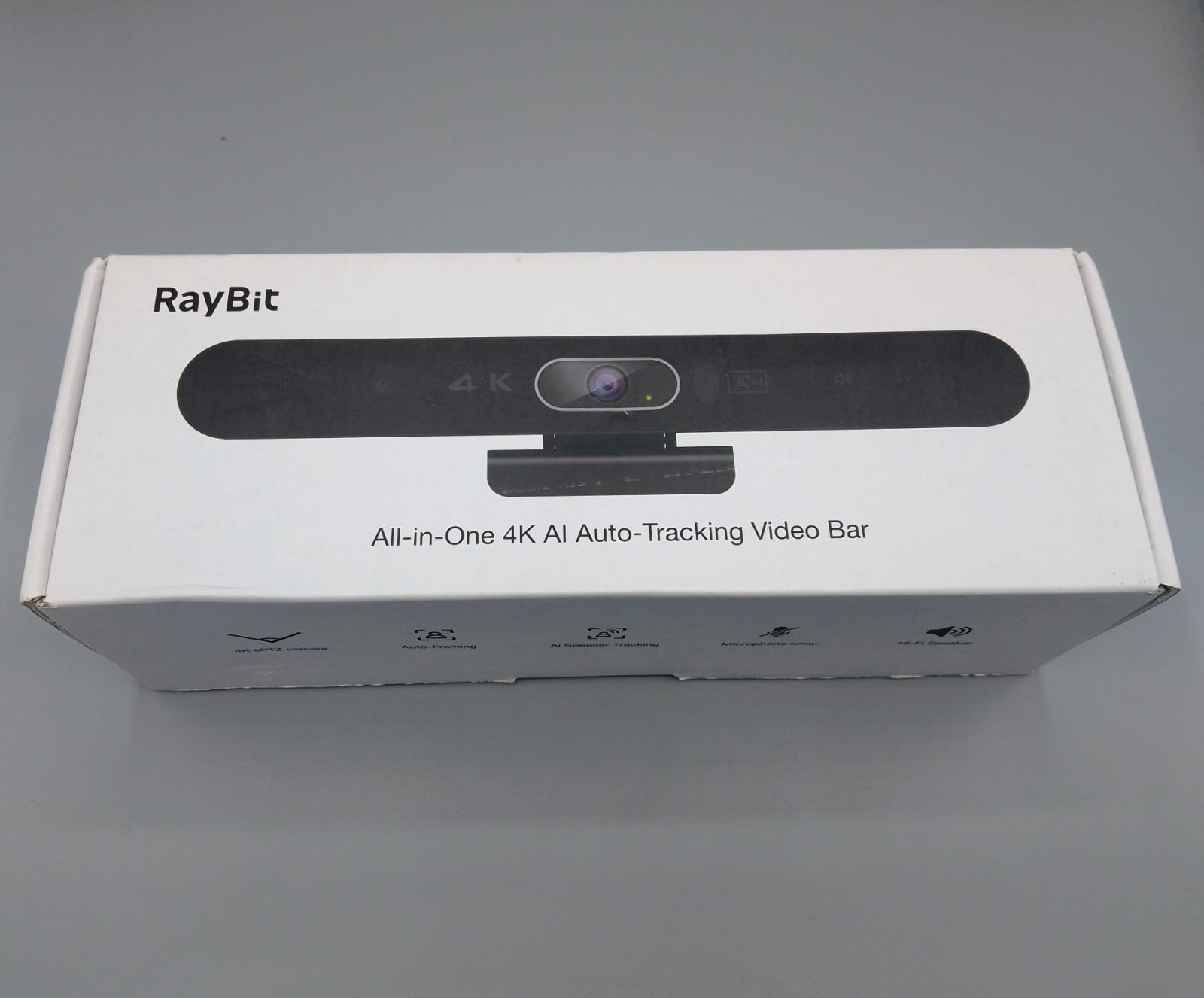 4K Video Conference Room Camera with Remote Control for Windows TV 4K Pro Audio