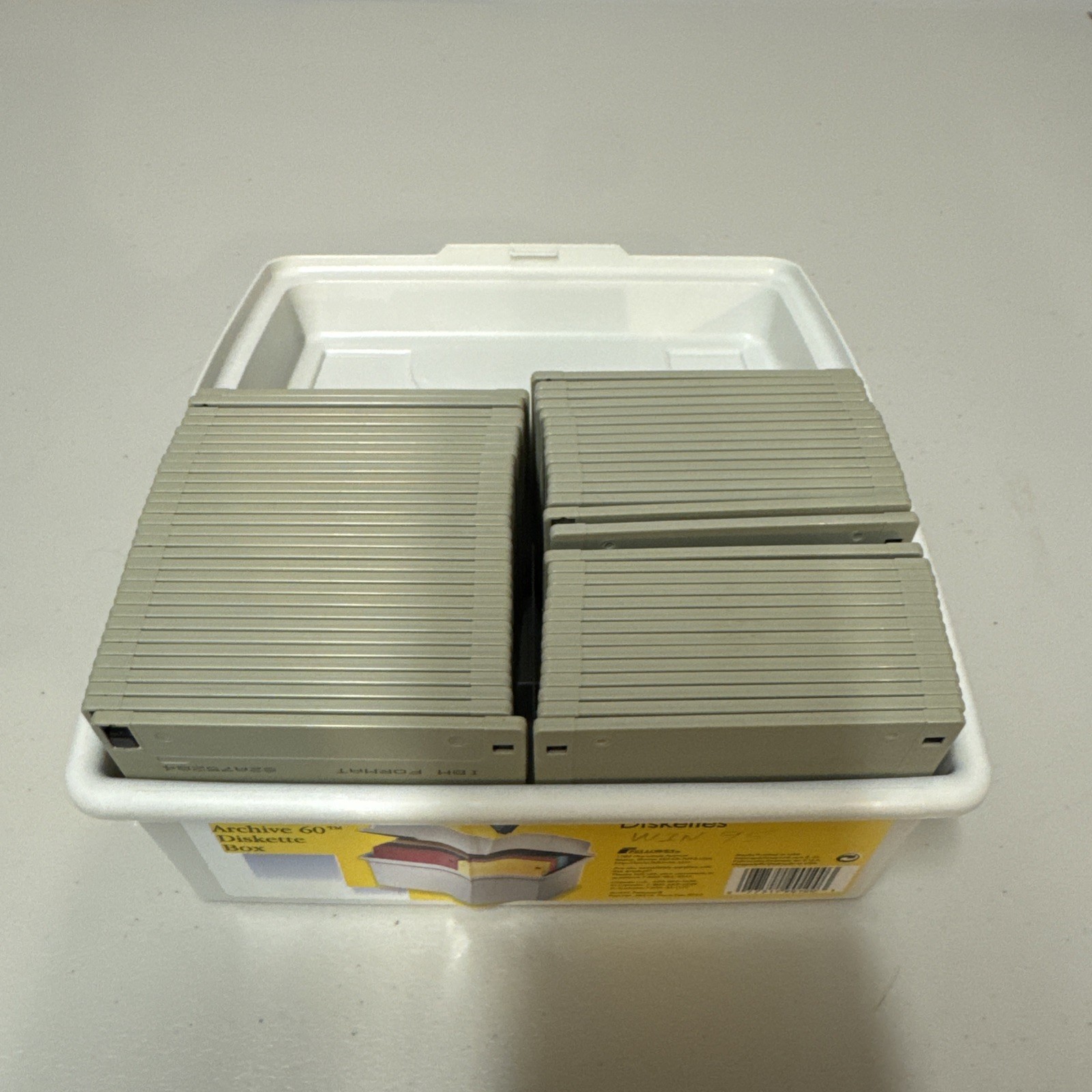 Don’t Floppy Disk 3.5 Disk Lot Of 60 Discs Vintage Lot