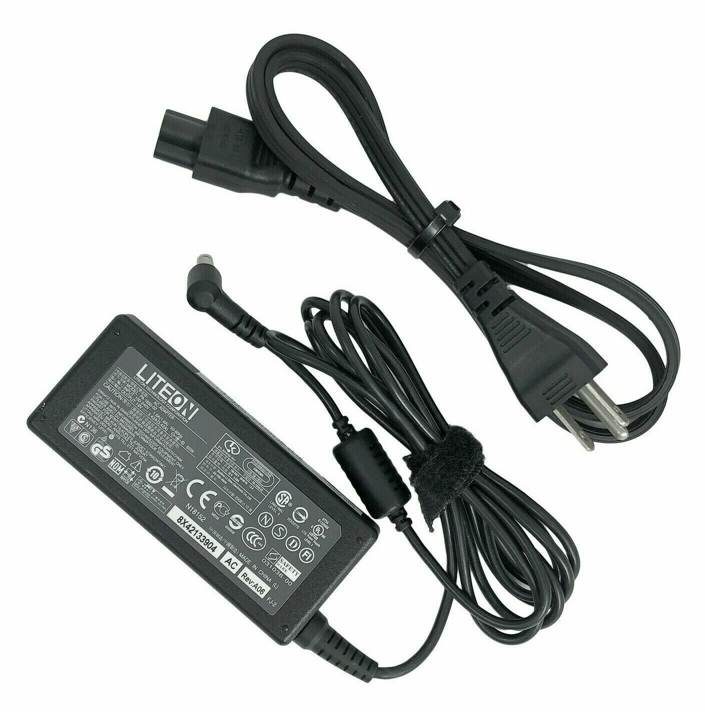 Genuine 65W LiteOn Power Adapter Charger For Acer 5336 5342 5517 5532 Laptop