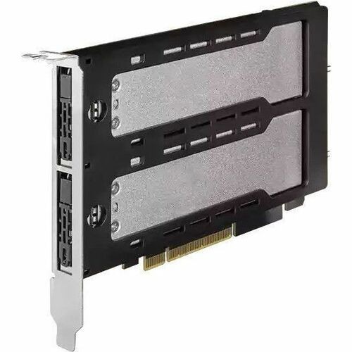 Icy Dock ToughArmor Removable 2-Bay M.2 NVMe SSD to PCIe 4.0 x8 Rack Enclosure