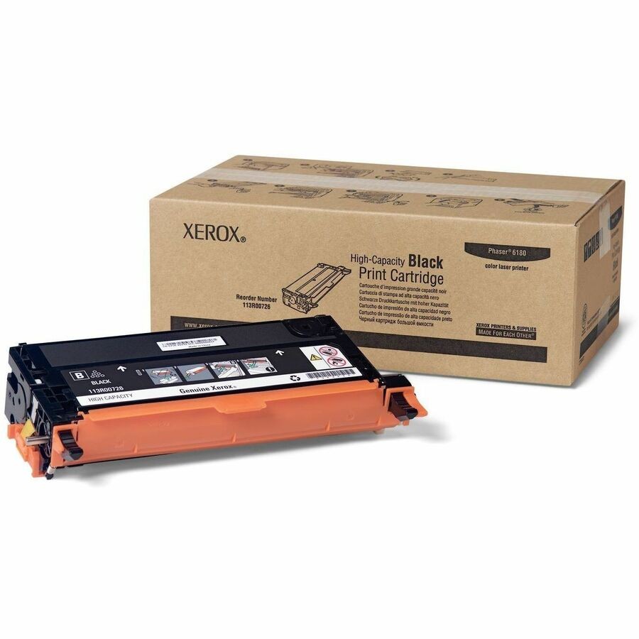 Xerox Genuine Phaser™ 6180/6180MFP Black High capacity Toner Cartridge
