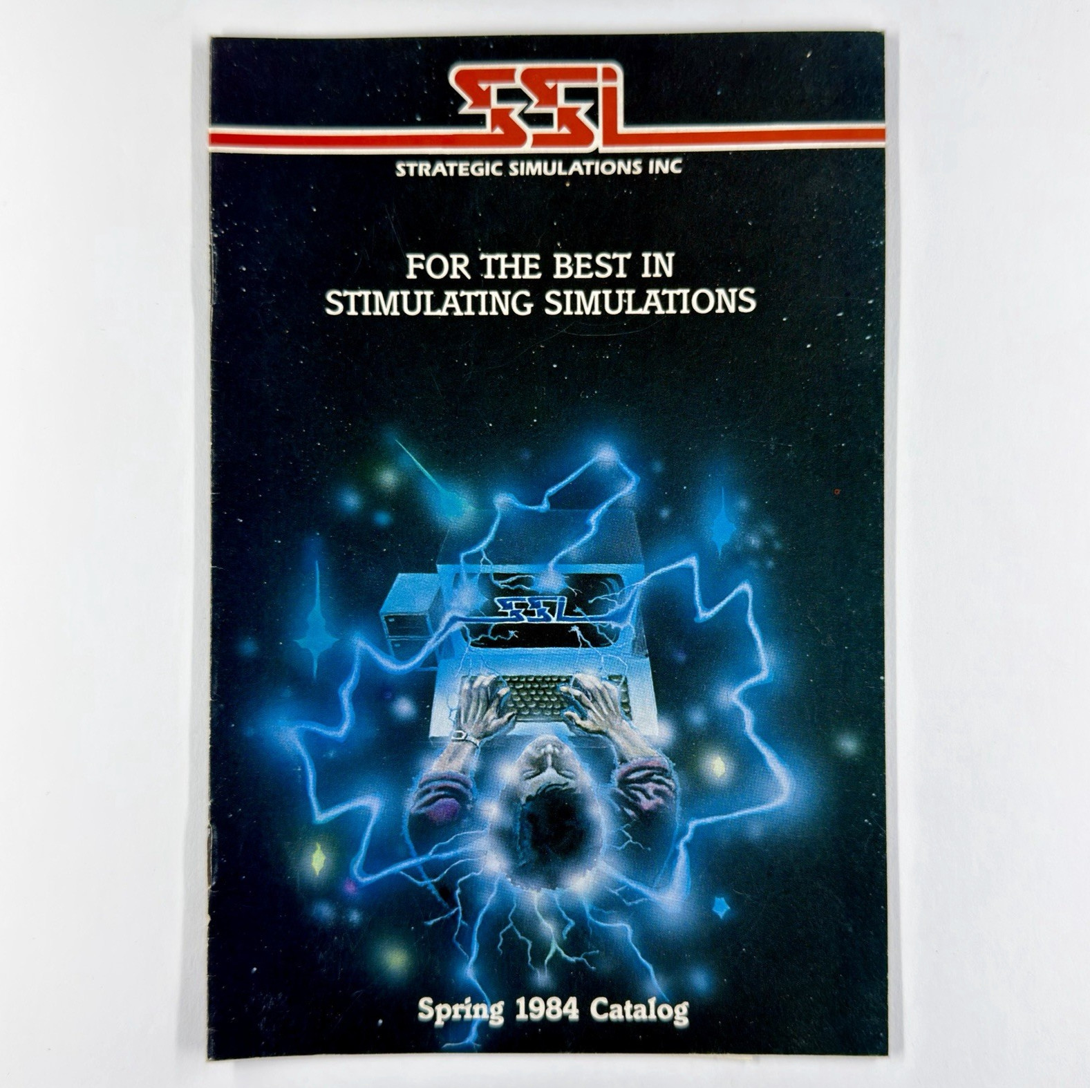 SSI Spring 1984 Catalog PC Gaming Software Strategic Simulations Inc Vintage