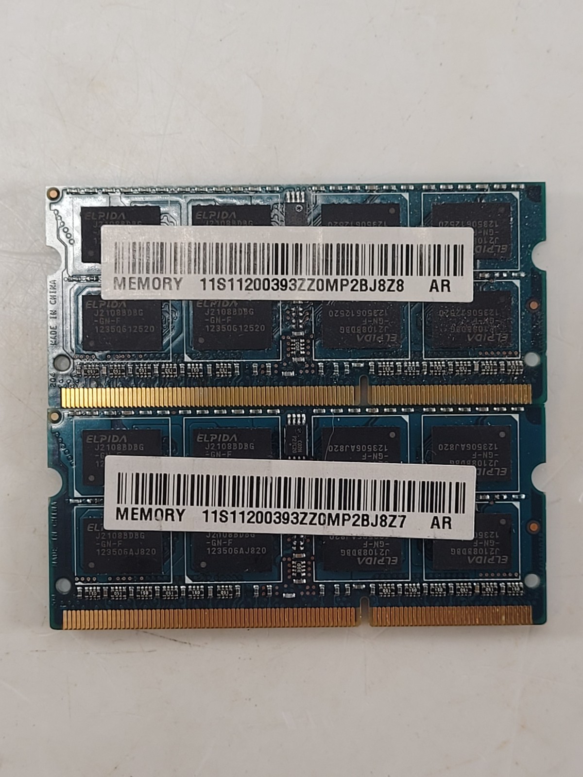 8GB Lot 2x 4GB DDR3L 1600MHz SODIMM Laptop RAM Memory Ramaxel Elpida PC3L-12800