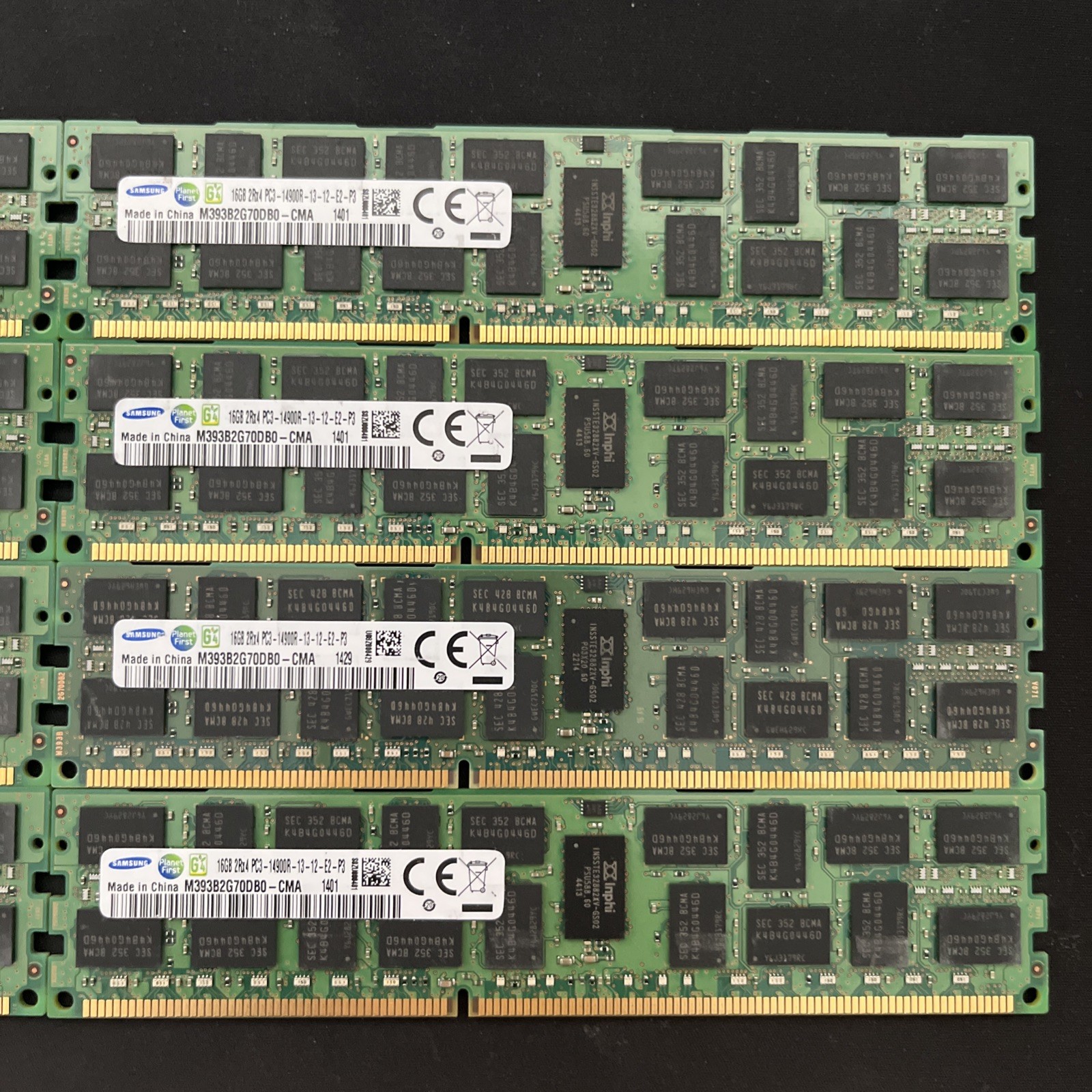 Dell PowerEdge R620 R720 R820 R920 Server 8x16GB (128GB) 1866MHz RAM lot