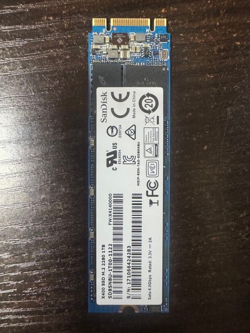 SanDisk X400 1TB Internal SSD M.2 2280 Solid State Drive High Capacity
