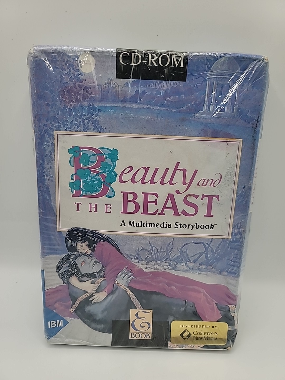 Vintage Compton's New Media Beauty And The Beast CD-ROM NEW 