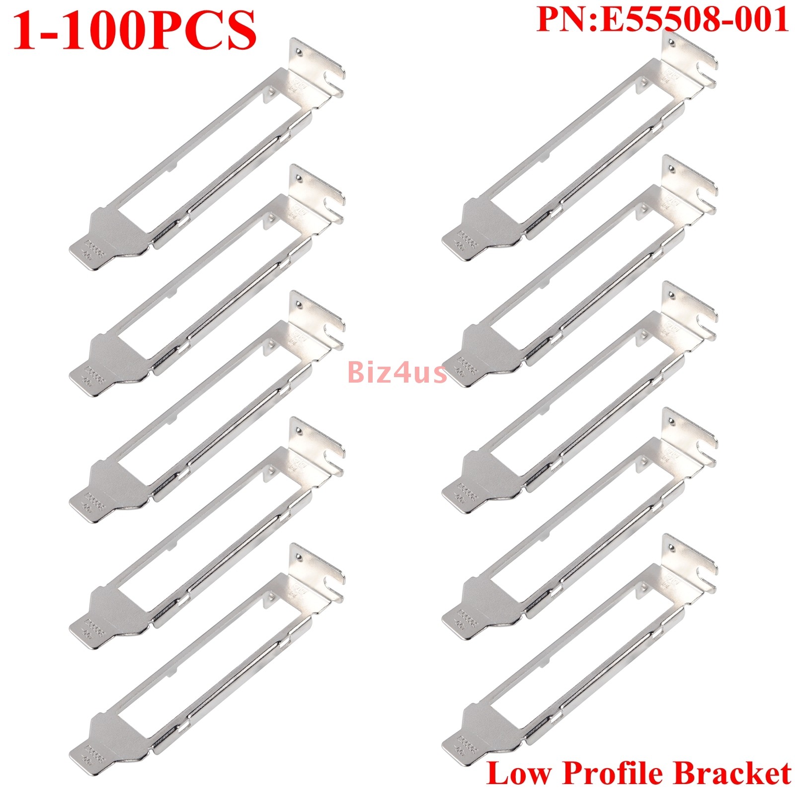 Lot E55508-001 Low Profile Half-Height Bracket For Intel I340-T4 i350-T4 X710-T4