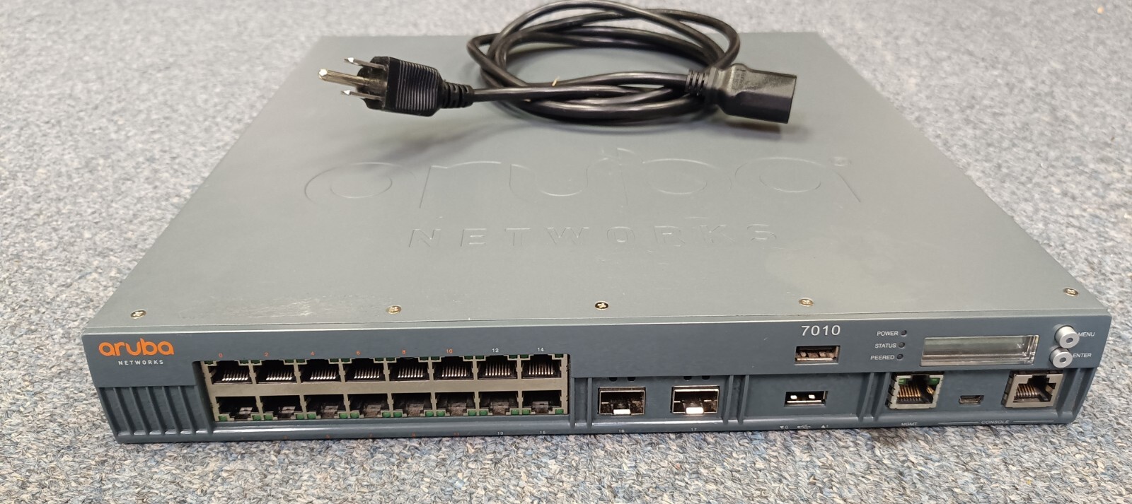 Aruba Networks 7010 ARCN0103 16-Port GigE 2-SFP Mobility Controller P/N: 7010-US