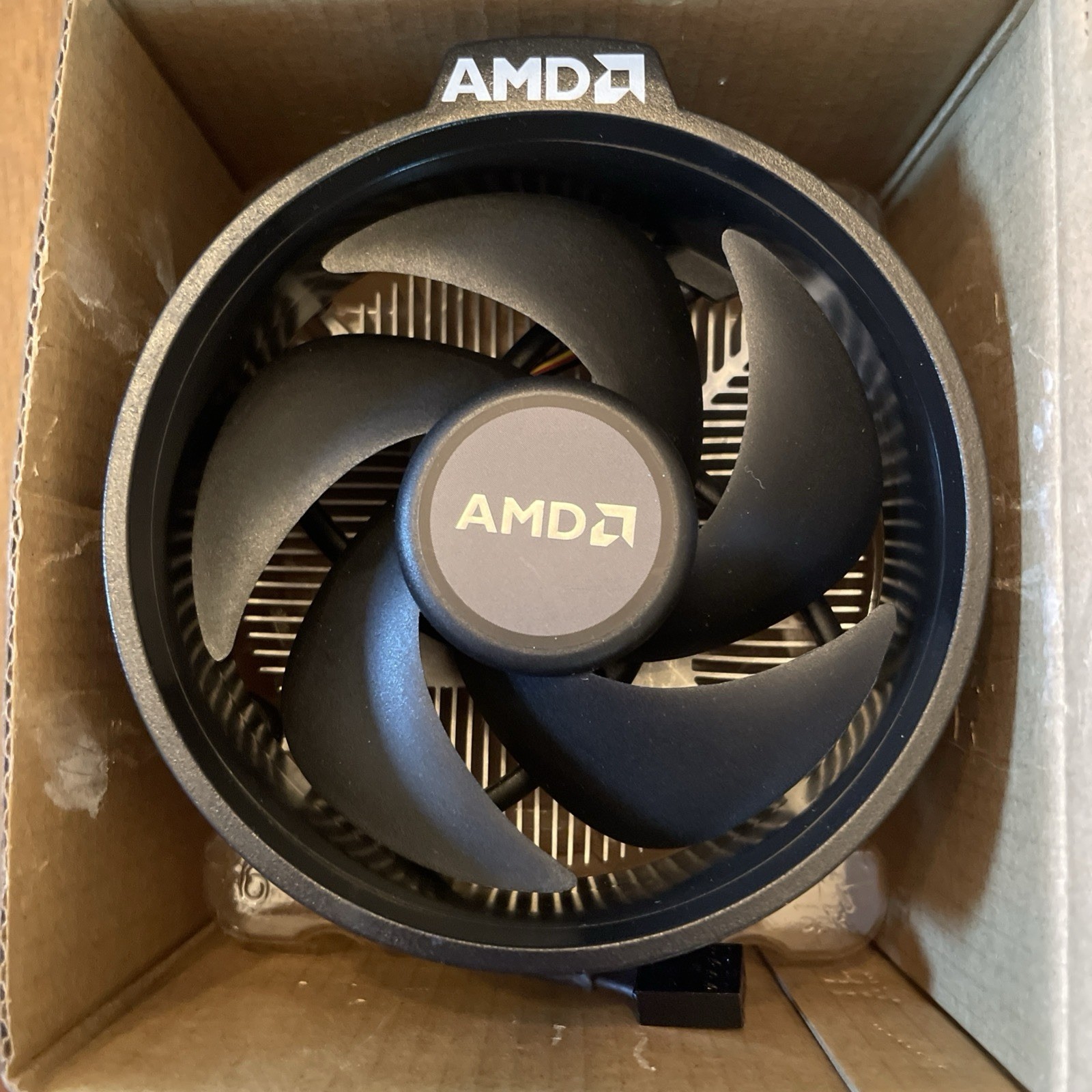 AMD Wraith Stealth Socket AM4 4-Pin Connector CPU Cooler with Aluminum Heatsink