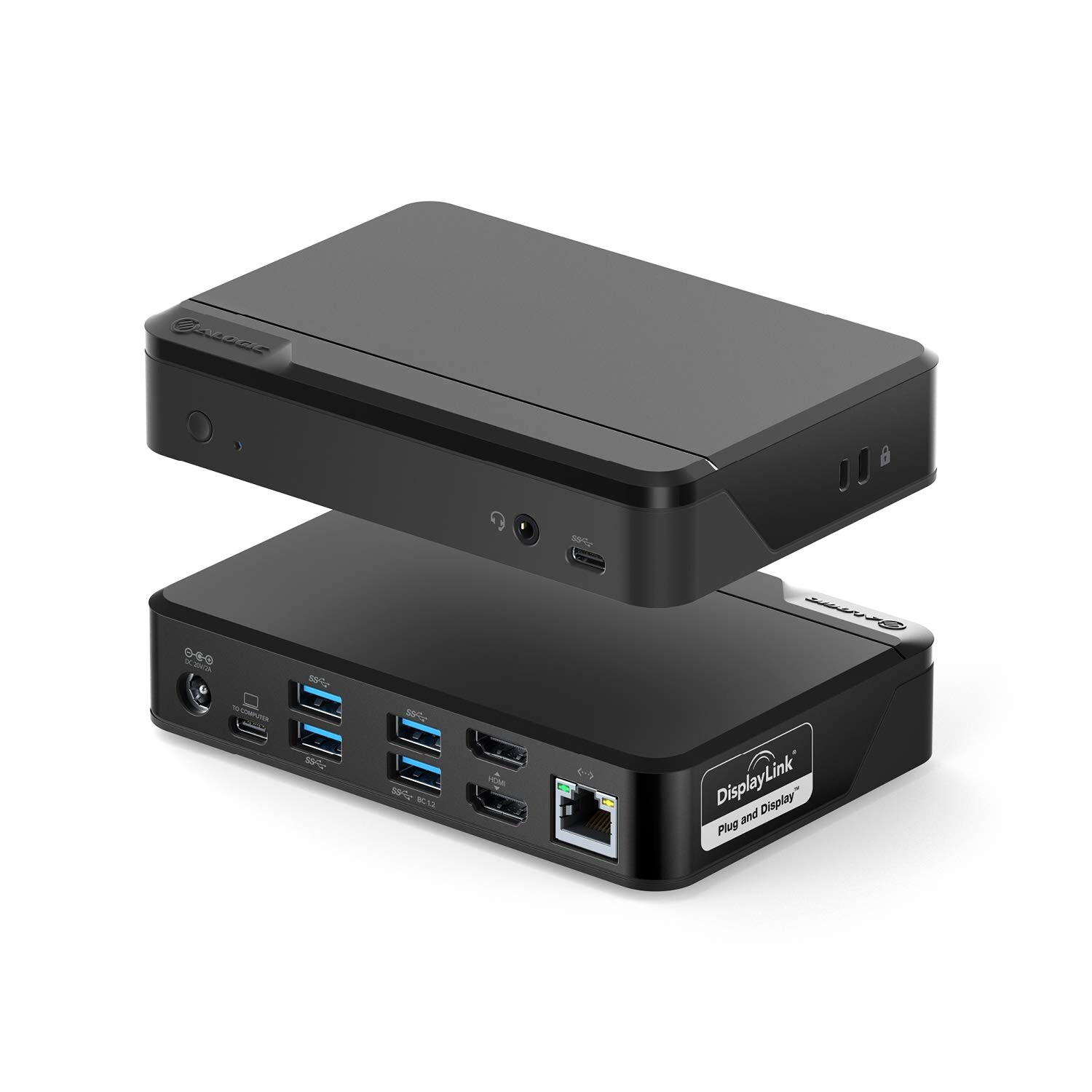 ALOGIC USB-C Universal Twin HD Docking Station, DUTHD, Thunderbolt, HDMI