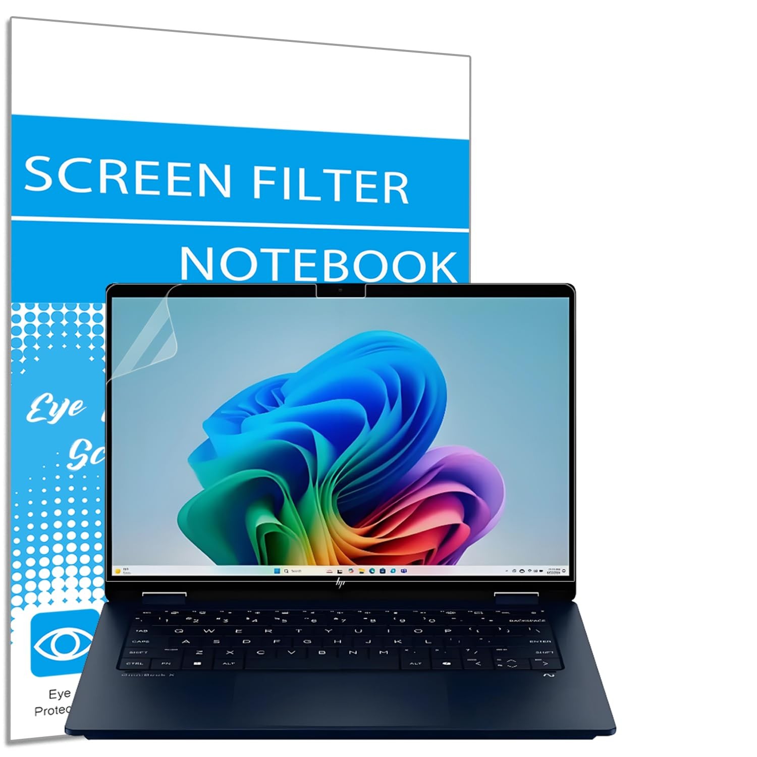 i-Tensodo 2 Pack 14 inch Anti Glare Screen Protector for 2025 HP OmniBook X F...