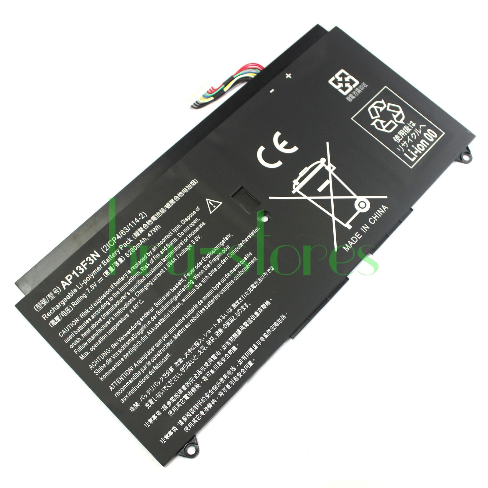 AP13F3N Laptop Battery For Acer Aspire S7-392 S7-393 S7-391-6822 Ultrabook