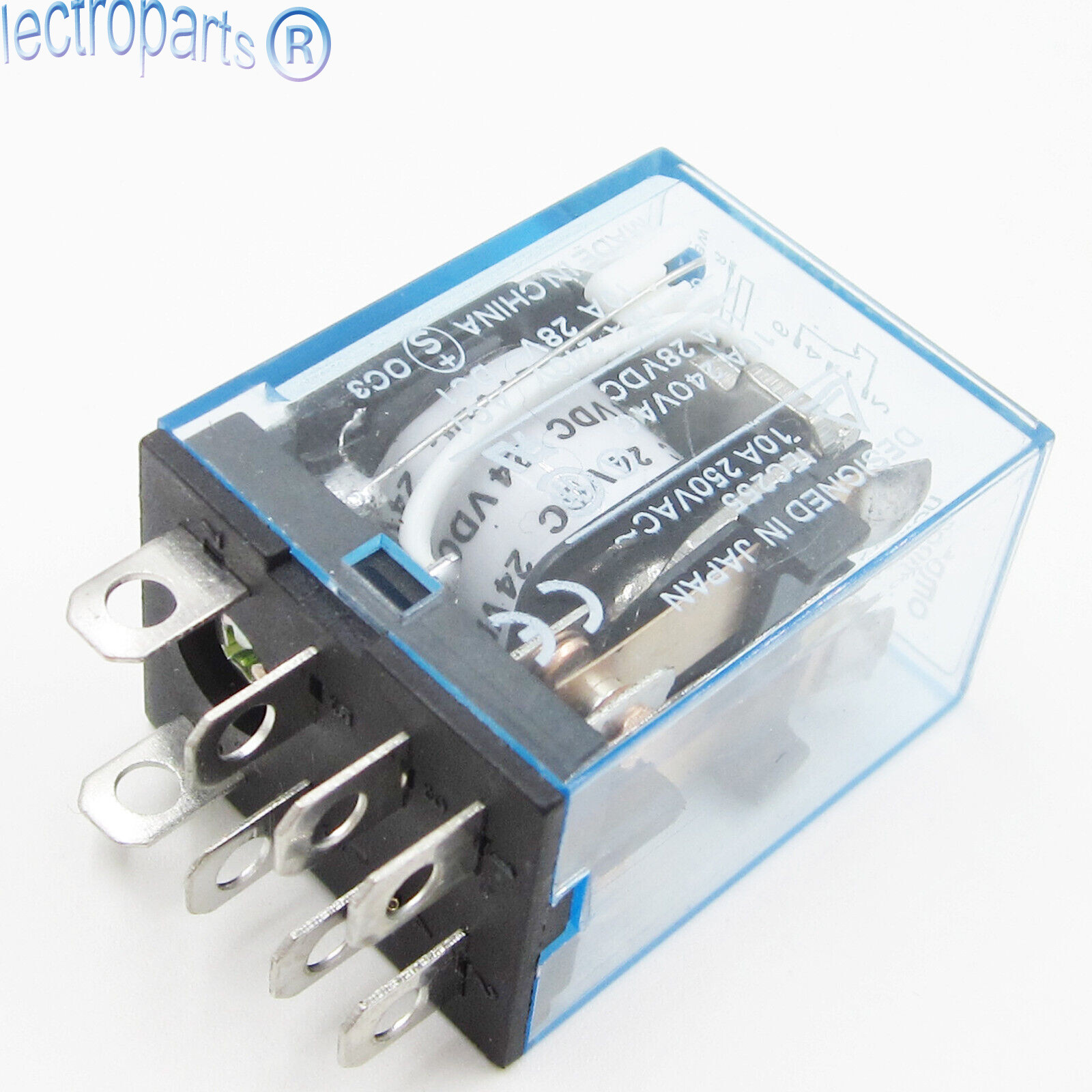 10PCS OMROM LY2NJ Smal Relays DC 24V 10A 8PIN Coil DPDT