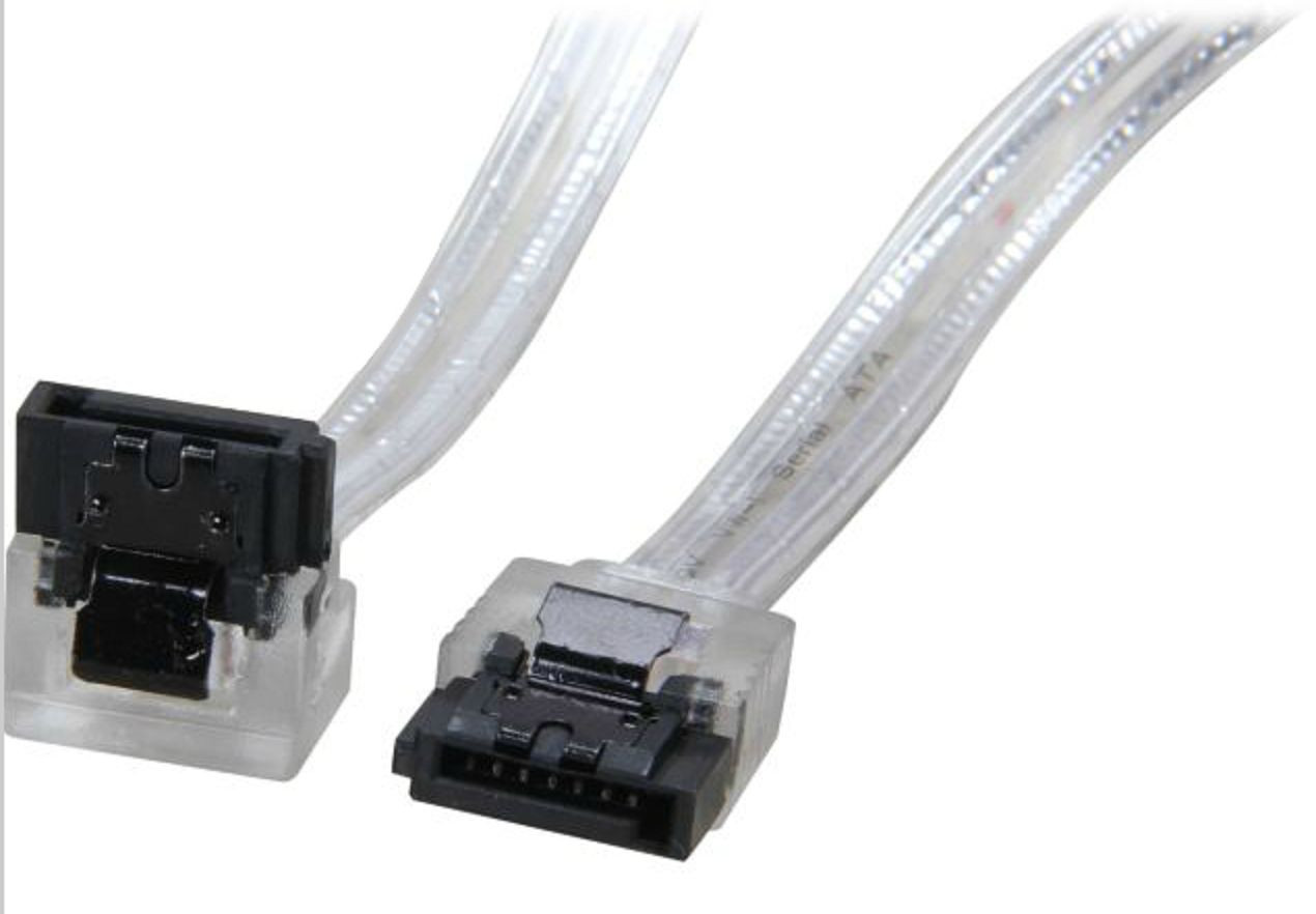 5x Coboc SC-SATA3-10-LL-SL-90 10" 90 Degree to 180 Degree SATA III 6Gb/s Data