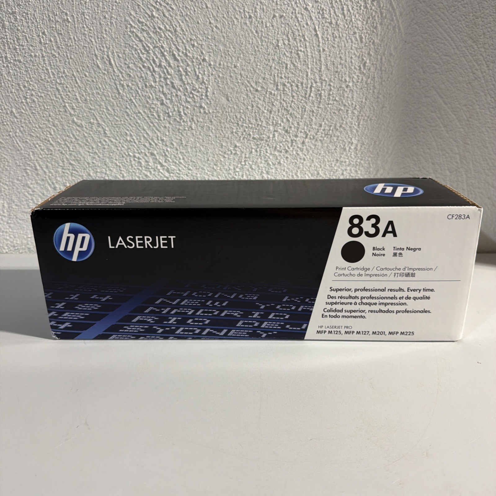 Genuine HP CF283A 83A LaserJet Toner Cartridge - Black New Sealed