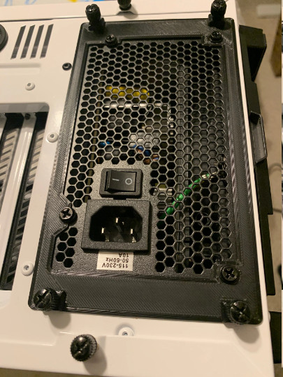 NZXT Power Supply PSU Mounting Bracket 3D Printed Replacement