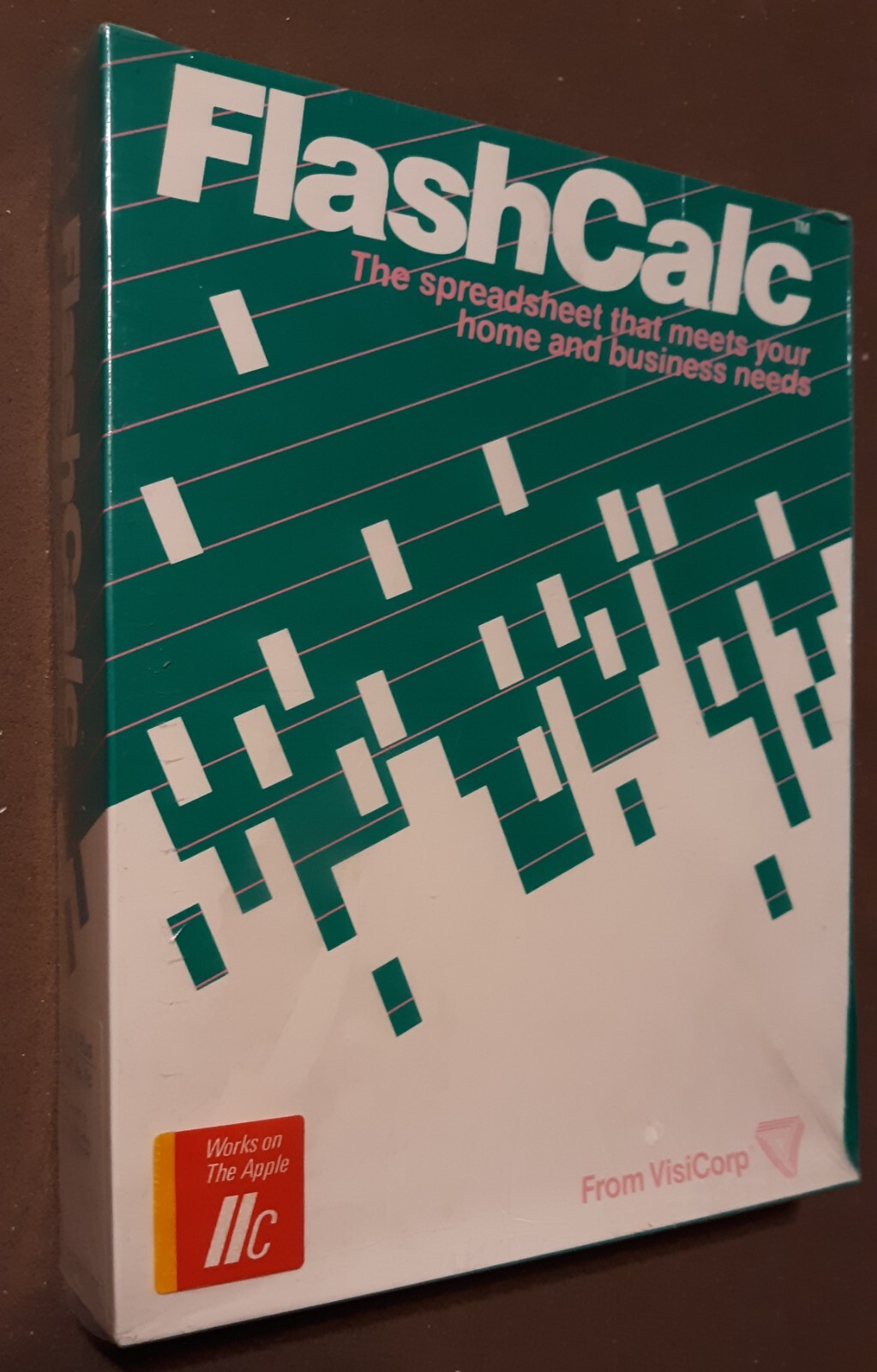 SEALED Flashcalc by Visicorp 1984 (makers of Visicalc) Apple II+,IIe, IIc,IIgs