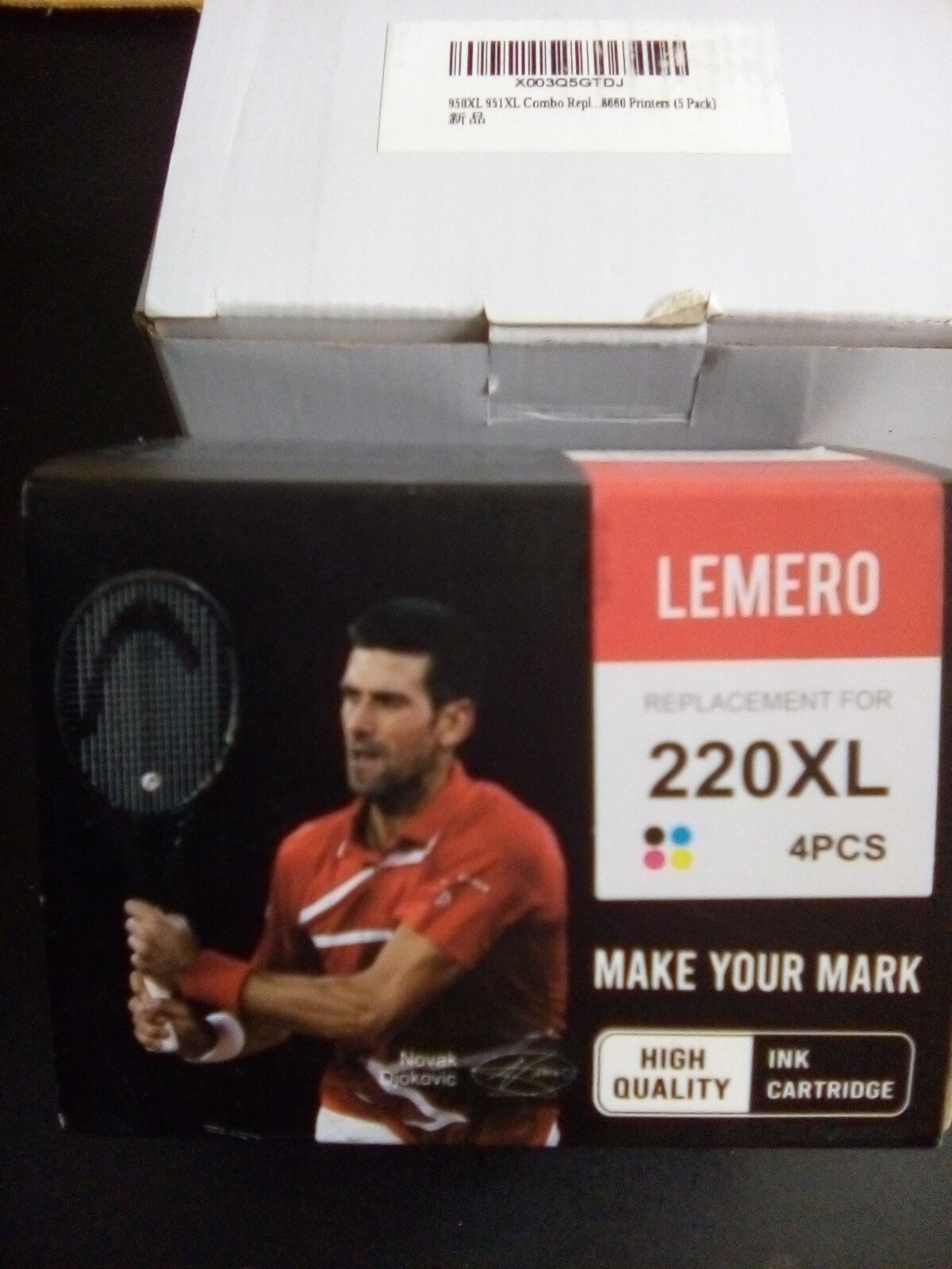 220 XL Ink Cartridges Replacement for Epsom Workforce 2750 2760 2630