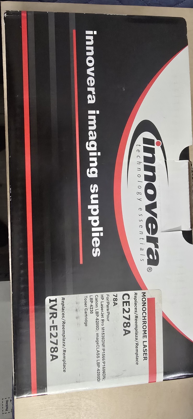 Innovera Imaging Supplies Monochrome Laser Replaces HP CE278A  78A
