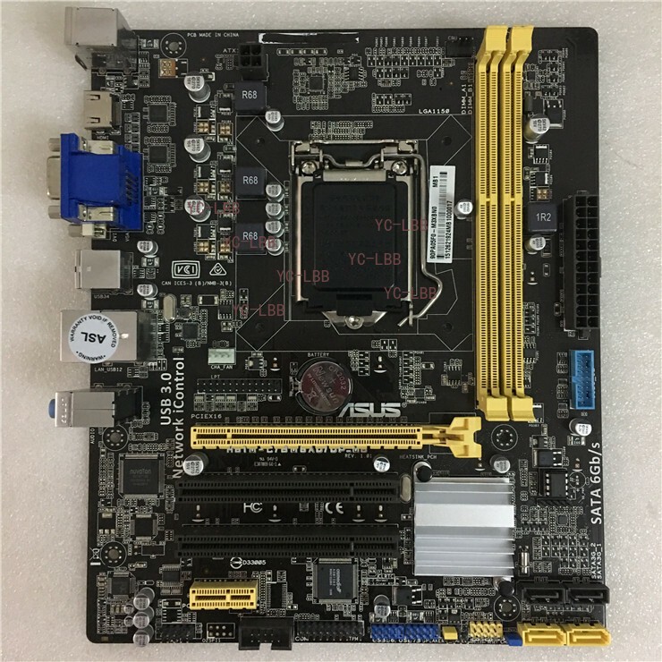 INTEL H81 Motherboard FOR ASUS H81M-C/BM6AD/DP-MB usb3.0 LGA1150 DDR3 TESTED OK