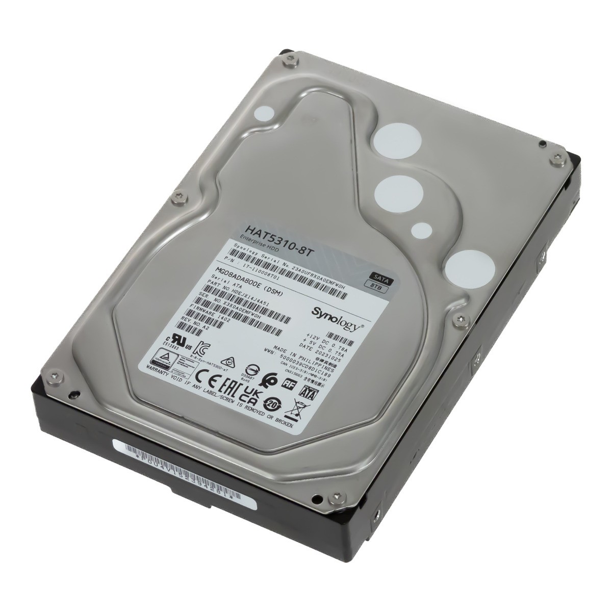 HARD DRIVE SYNOLOGY HAT5310-8T MG08ADA800E 8TB 7.2K 512MB SATA III 3.5''
