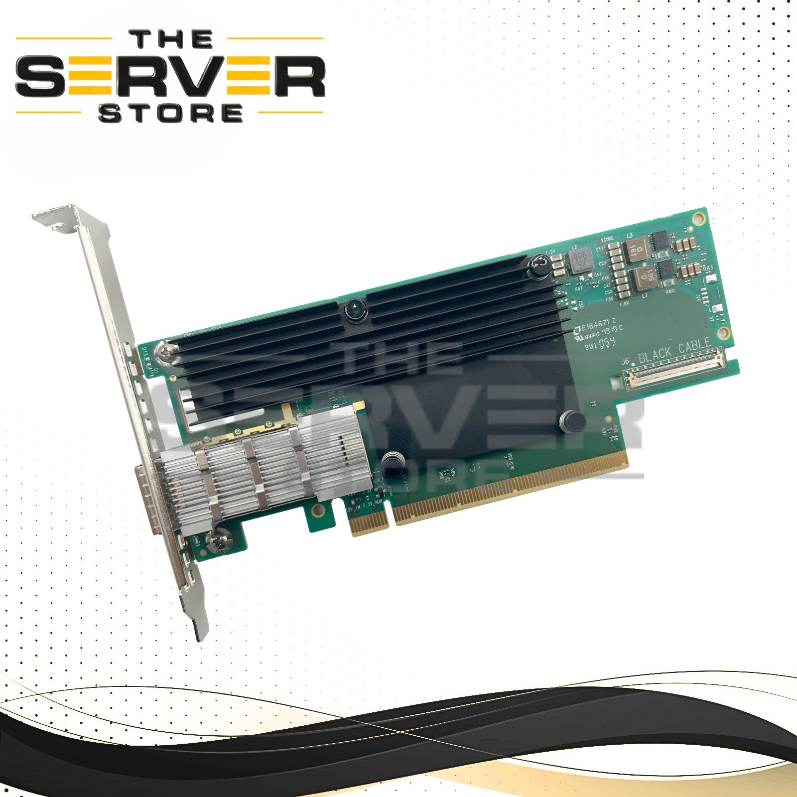 NVIDIA ConnectX-6 InfiniBand HDR/ETH VPI 200GB 1P QSFP56 NIC MCX653105A-HDAT