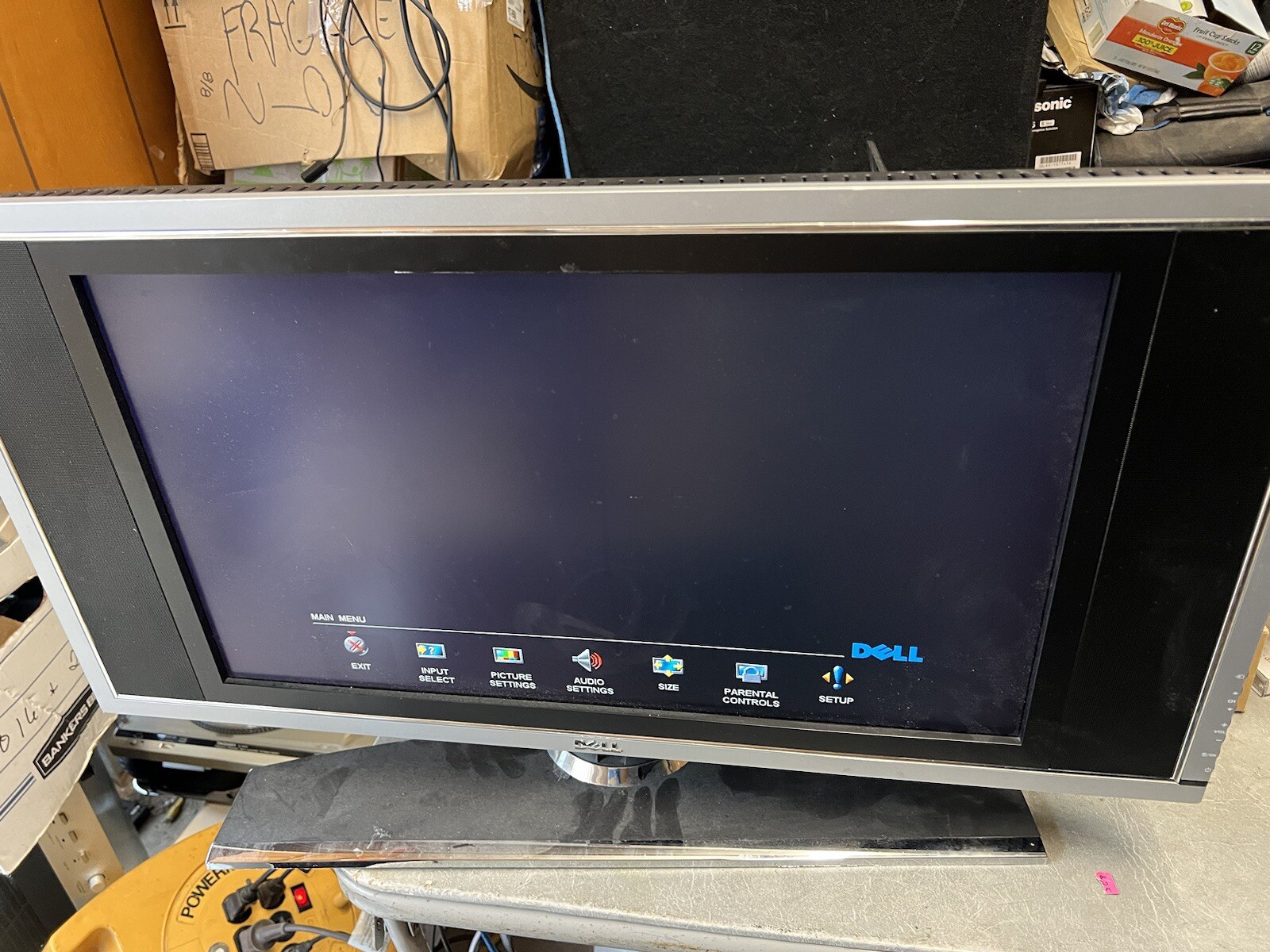 Dell W2306C 23 inch (1366 x 768) 60Hz LCD TV Television Monitor gaming no Remote