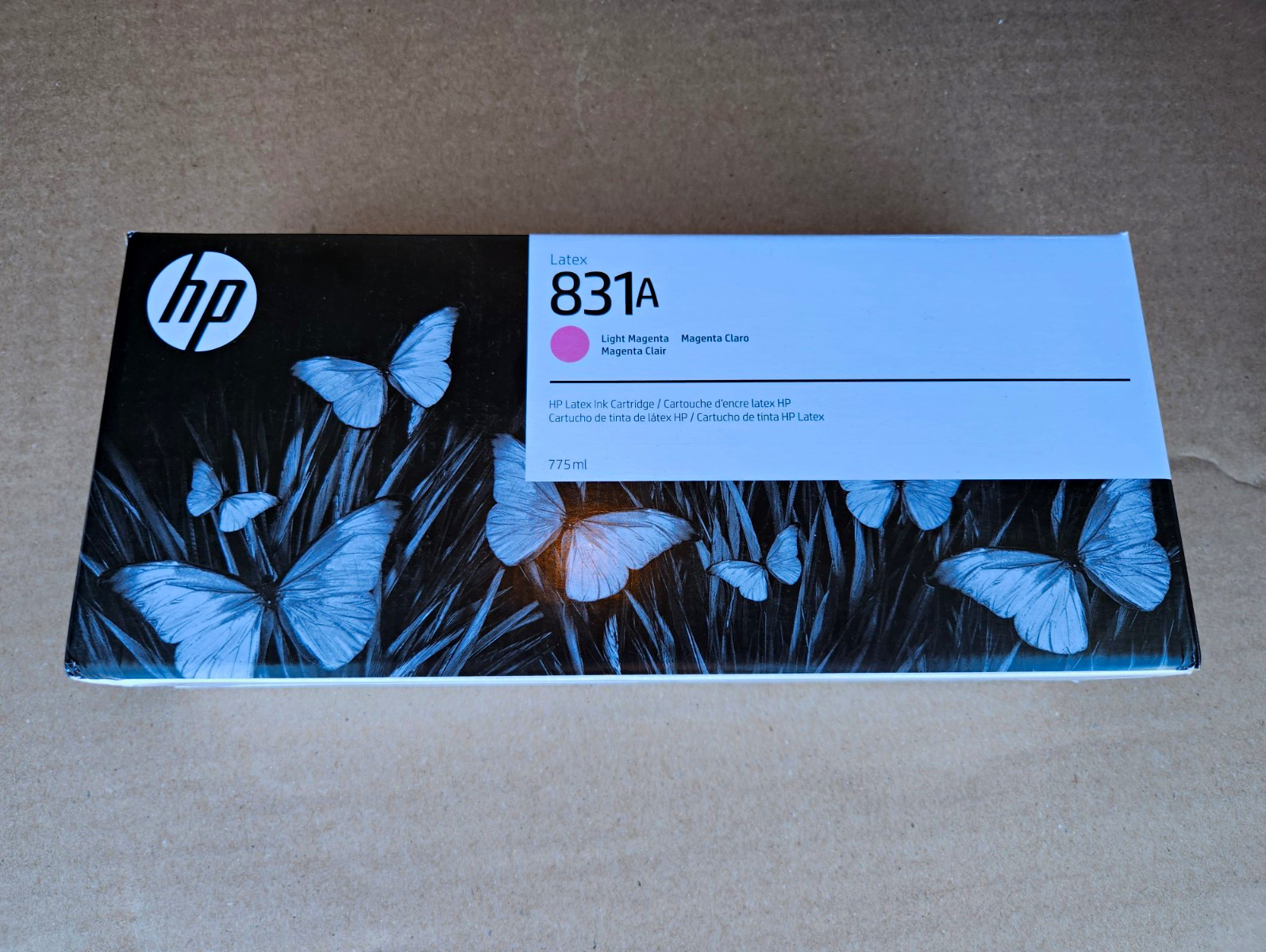 HP 831A CZ684A Genuine Light Magenta Latex Ink Cartridge 775ml