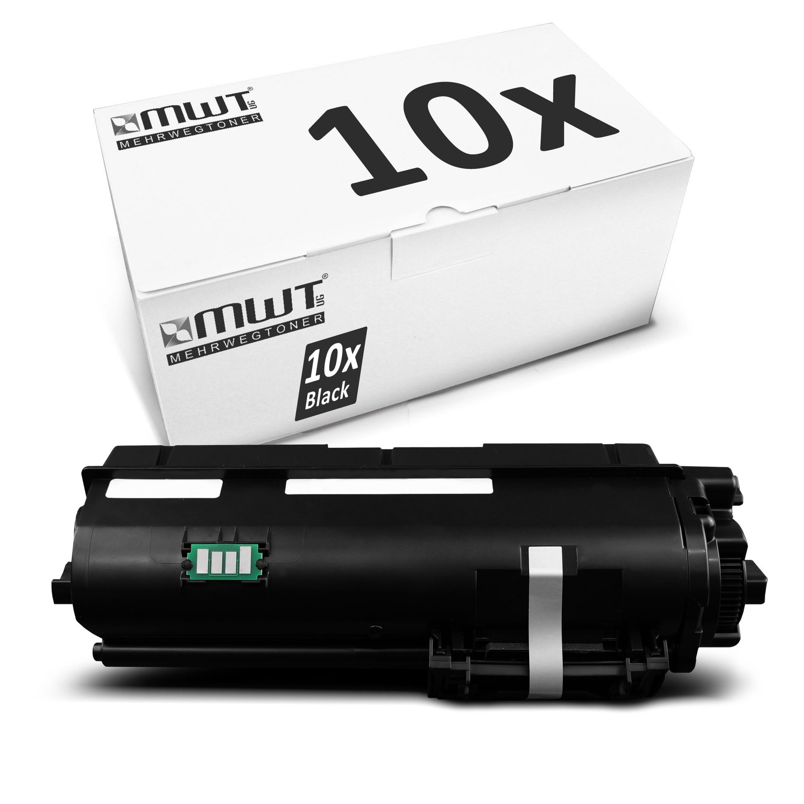 10x MWT Cartridge for 1T02S50UT0/PK-1012 Triumph-Adler P-4020 MFP Ca 7.500 Side