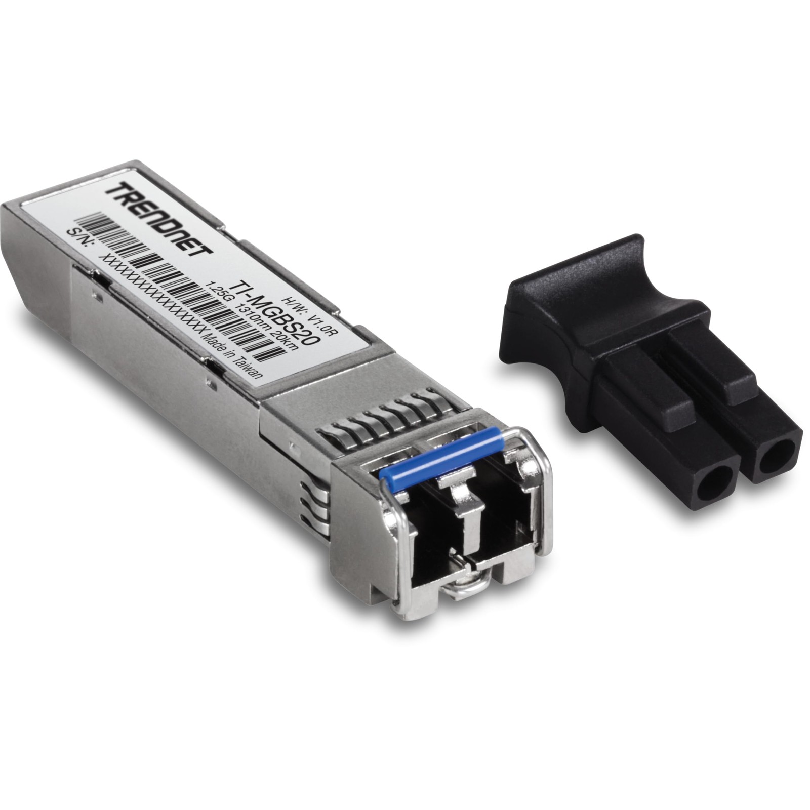 TI-MGBS20, 1000Base-LX Industrial SFP Single- Mode LC Module (20km), Protection