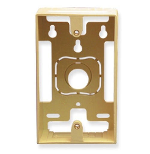 ICC MOUNTING BOX 1-GANG IVORY IC107MRSIV UPC 633758007306