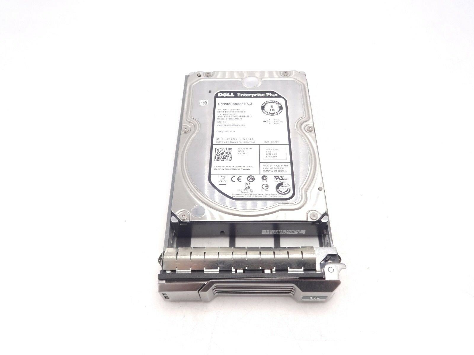 Dell P3HC0 Equallogic 1TB NL SAS 3.5" 6GBPS Hard Drive