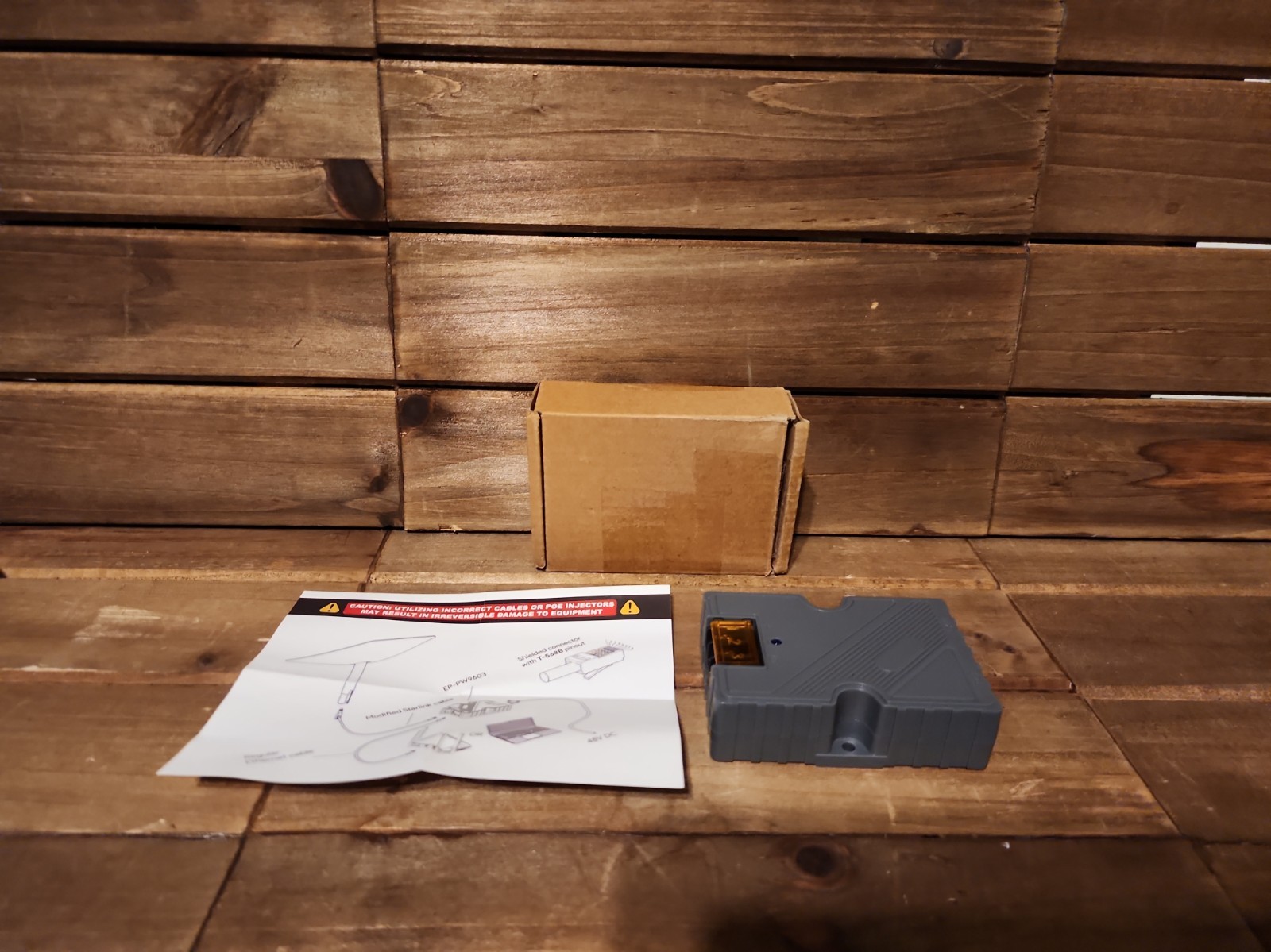 150W GigE PoE Injector with Surge Protection Connect For StarLink Gen2 Gen3