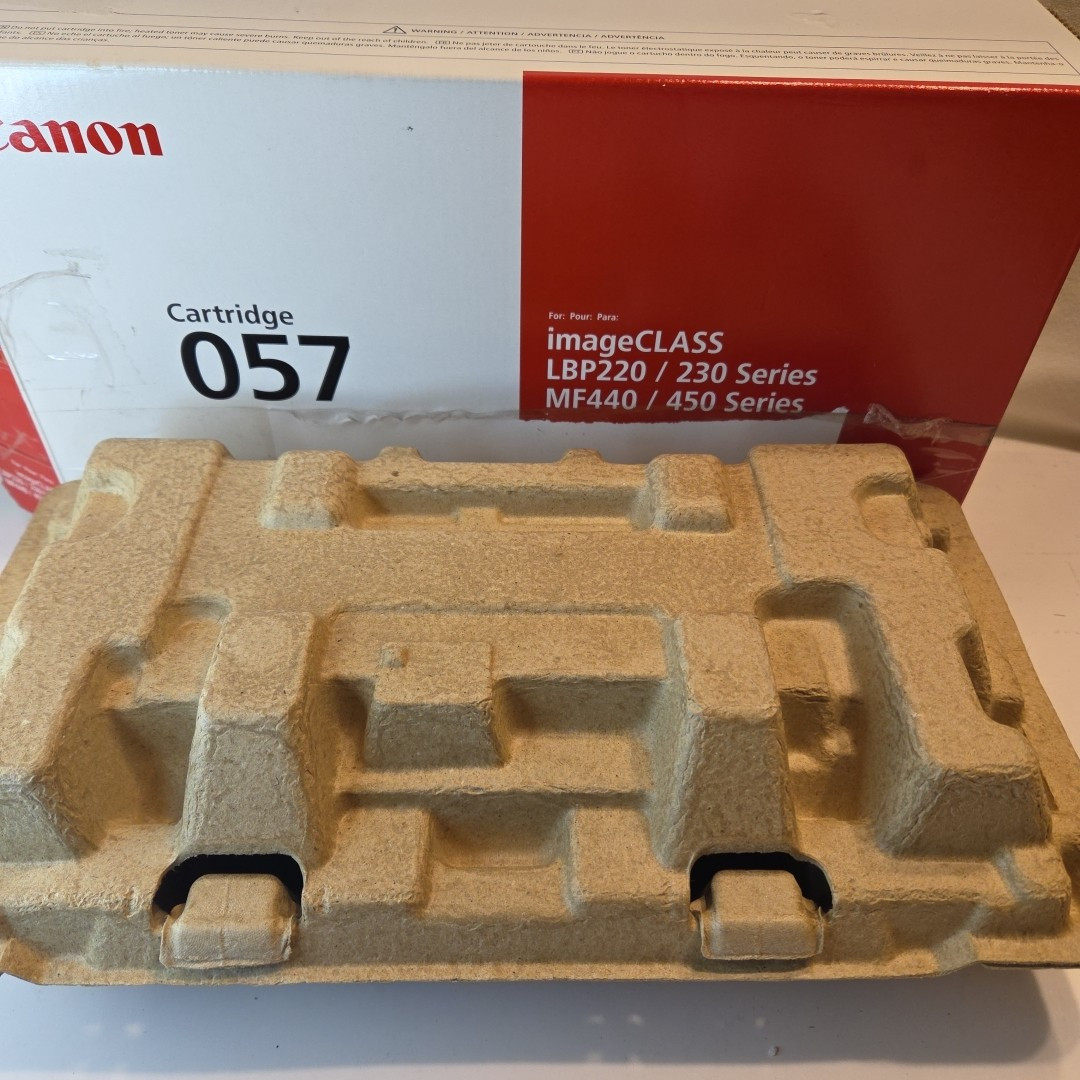 NEW GENUINE - CANON 057 BLACK TONER CARTRIDGE - 3009C001 - Open Box